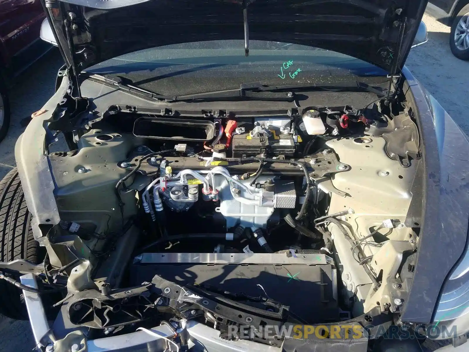 7 Photograph of a damaged car 5YJ3E1EA4KF425411 TESLA MODEL 3 2019