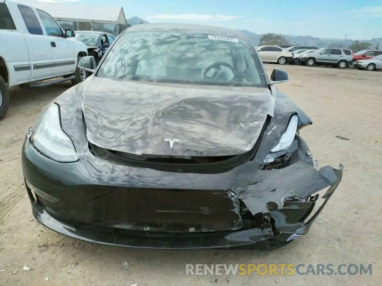 5 Photograph of a damaged car 5YJ3E1EA4KF429328 TESLA MODEL 3 2019