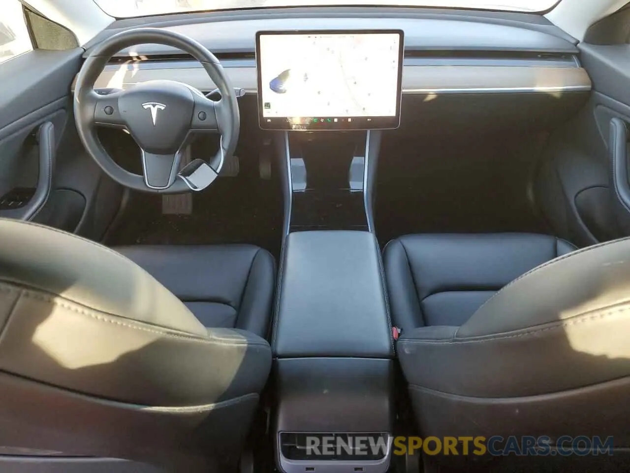 8 Photograph of a damaged car 5YJ3E1EA4KF436067 TESLA MODEL 3 2019