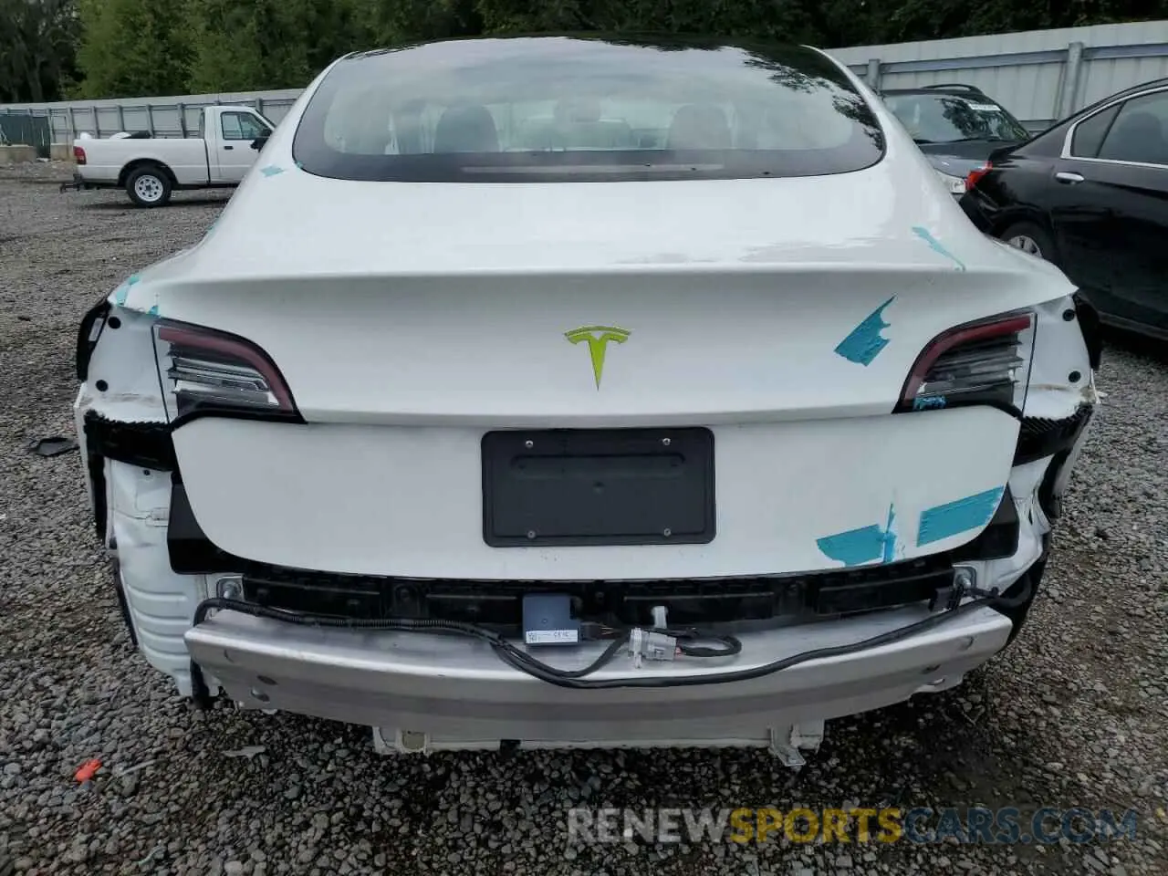 6 Photograph of a damaged car 5YJ3E1EA4KF483728 TESLA MODEL 3 2019