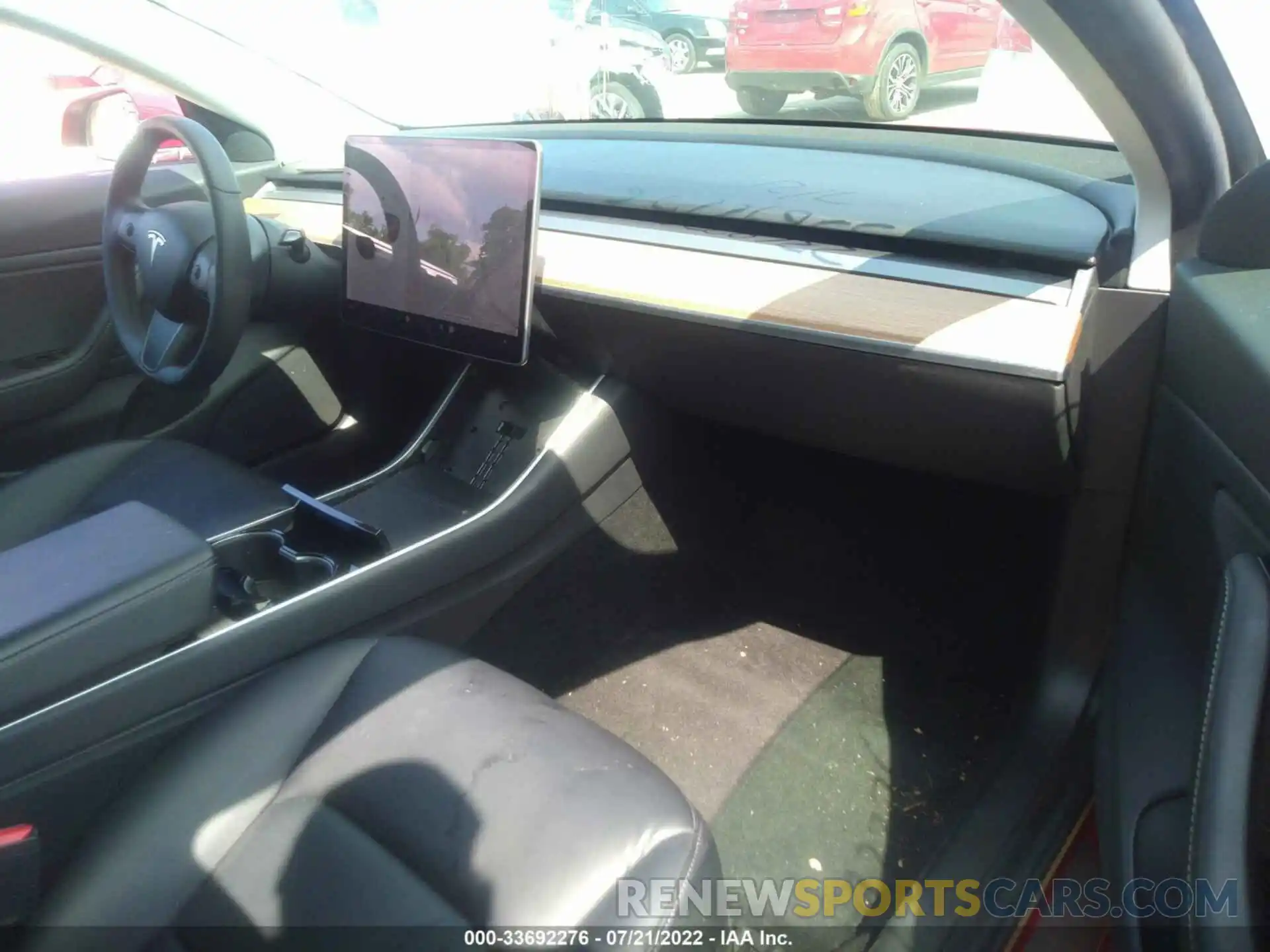 5 Photograph of a damaged car 5YJ3E1EA4KF536895 TESLA MODEL 3 2019