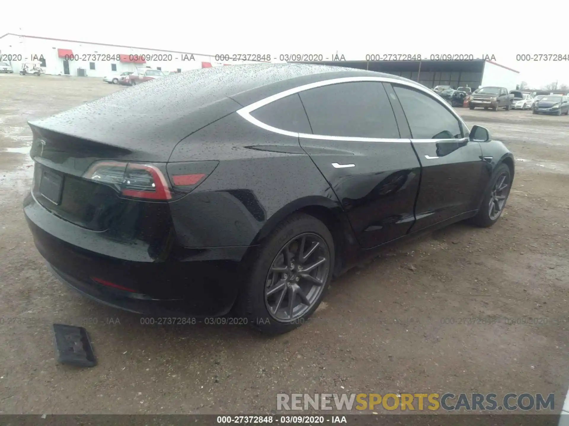 4 Photograph of a damaged car 5YJ3E1EA5KF297664 TESLA MODEL 3 2019