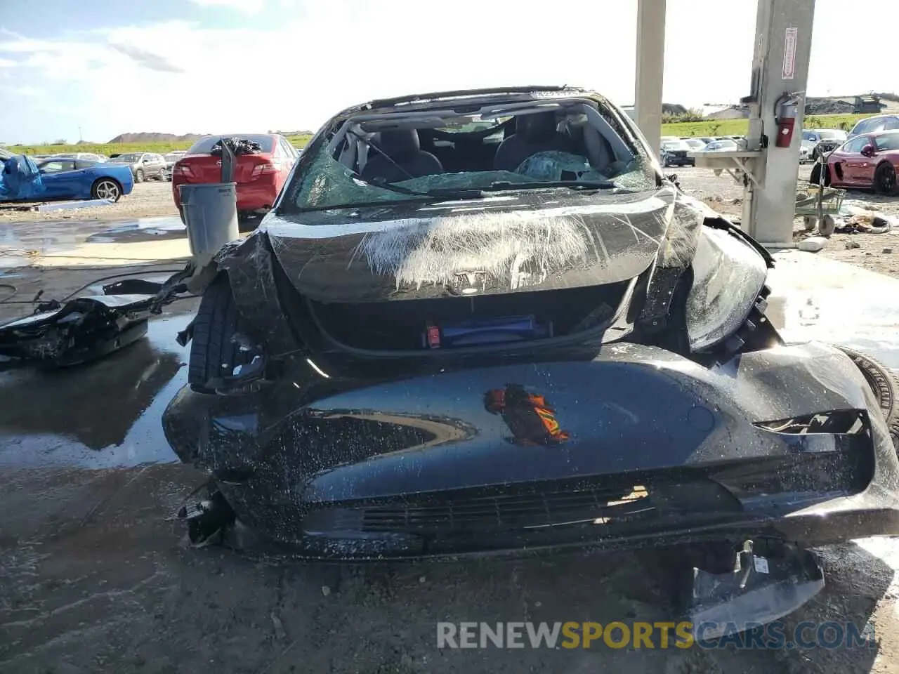 5 Photograph of a damaged car 5YJ3E1EA5KF298099 TESLA MODEL 3 2019