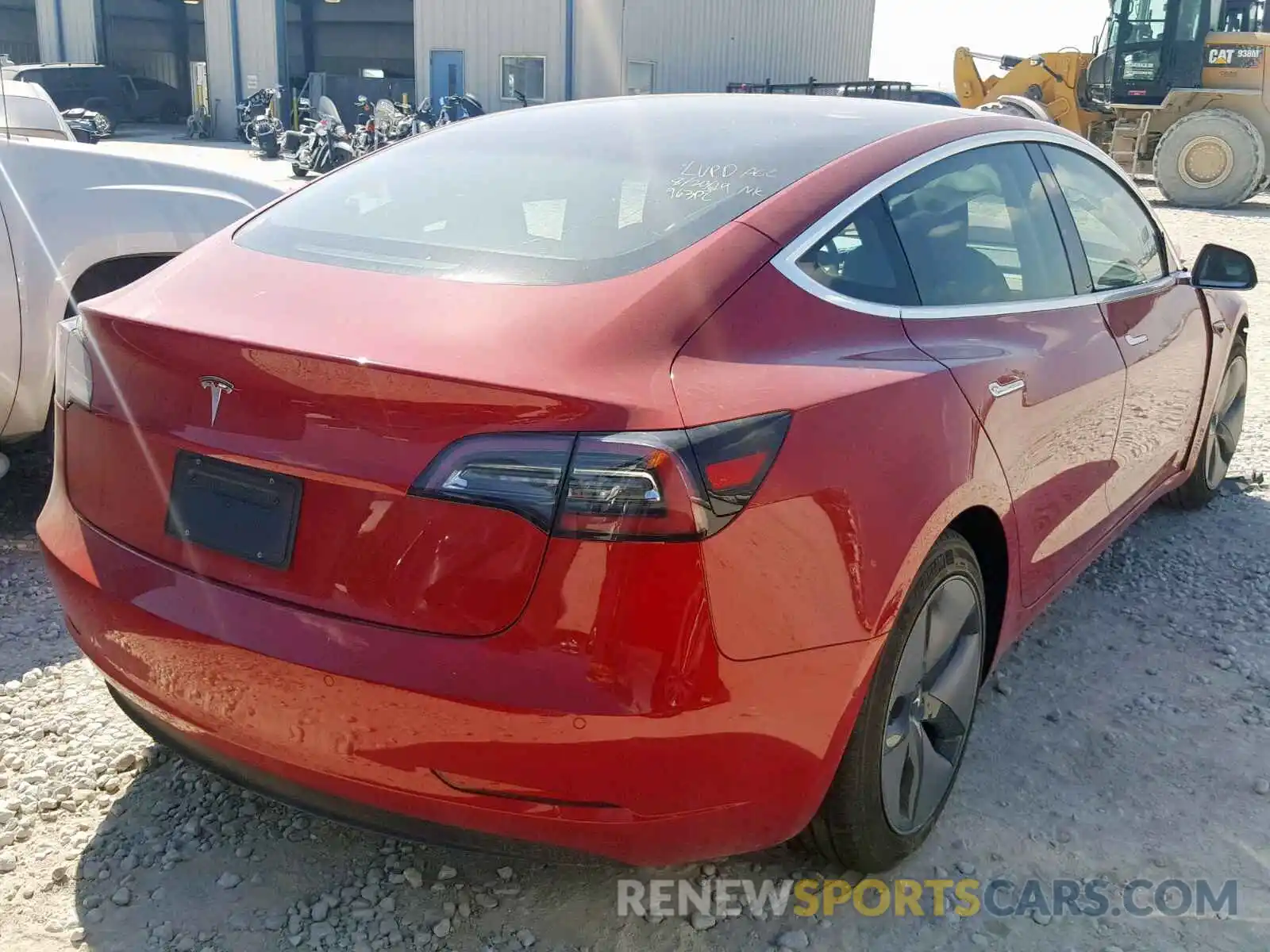 4 Photograph of a damaged car 5YJ3E1EA5KF298958 TESLA MODEL 3 2019