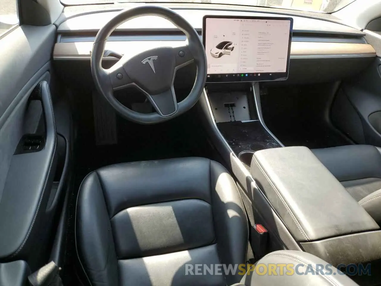 8 Photograph of a damaged car 5YJ3E1EA5KF299768 TESLA MODEL 3 2019