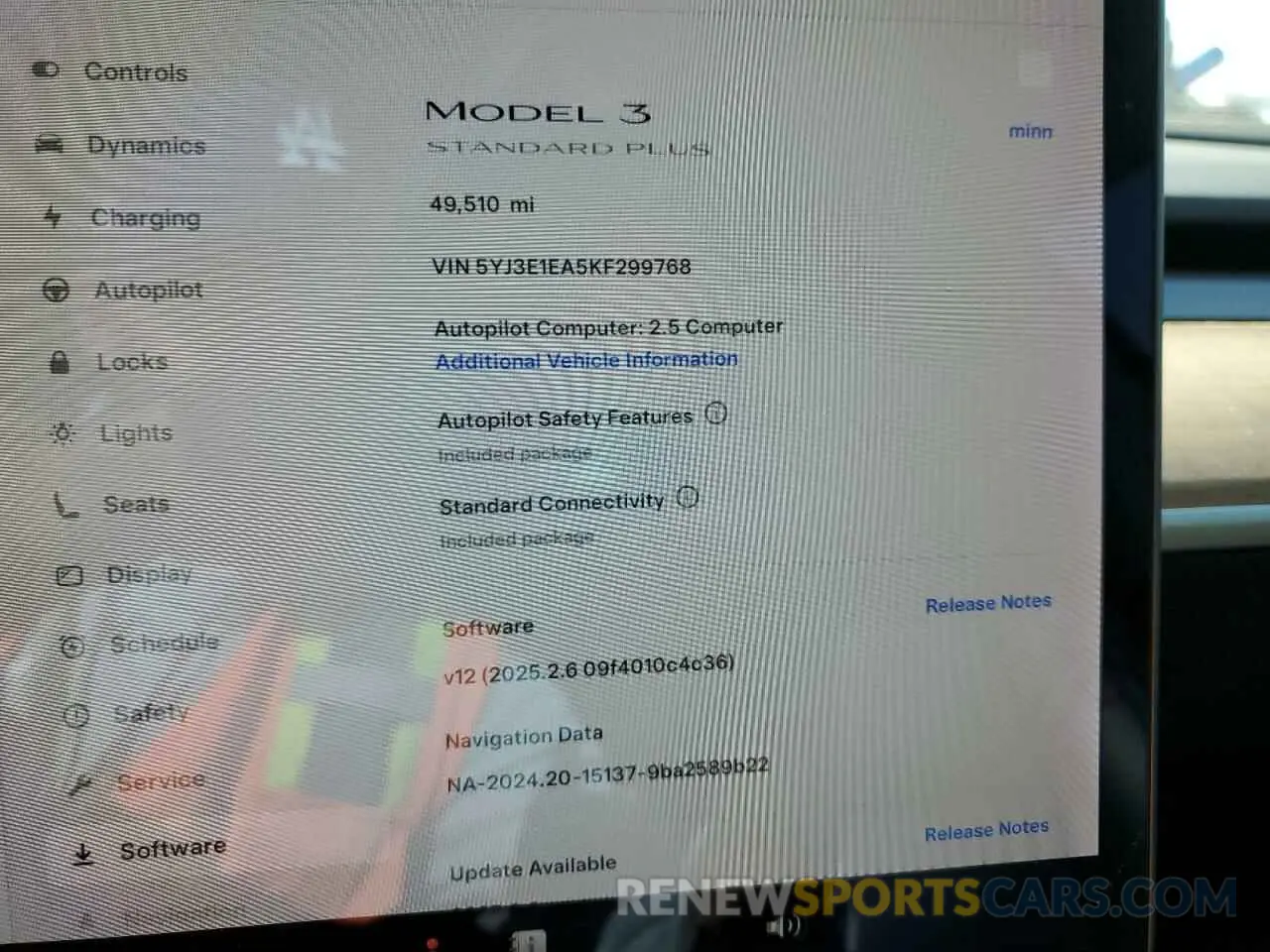 9 Photograph of a damaged car 5YJ3E1EA5KF299768 TESLA MODEL 3 2019