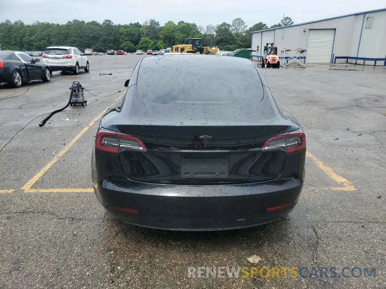 6 Photograph of a damaged car 5YJ3E1EA5KF301714 TESLA MODEL 3 2019