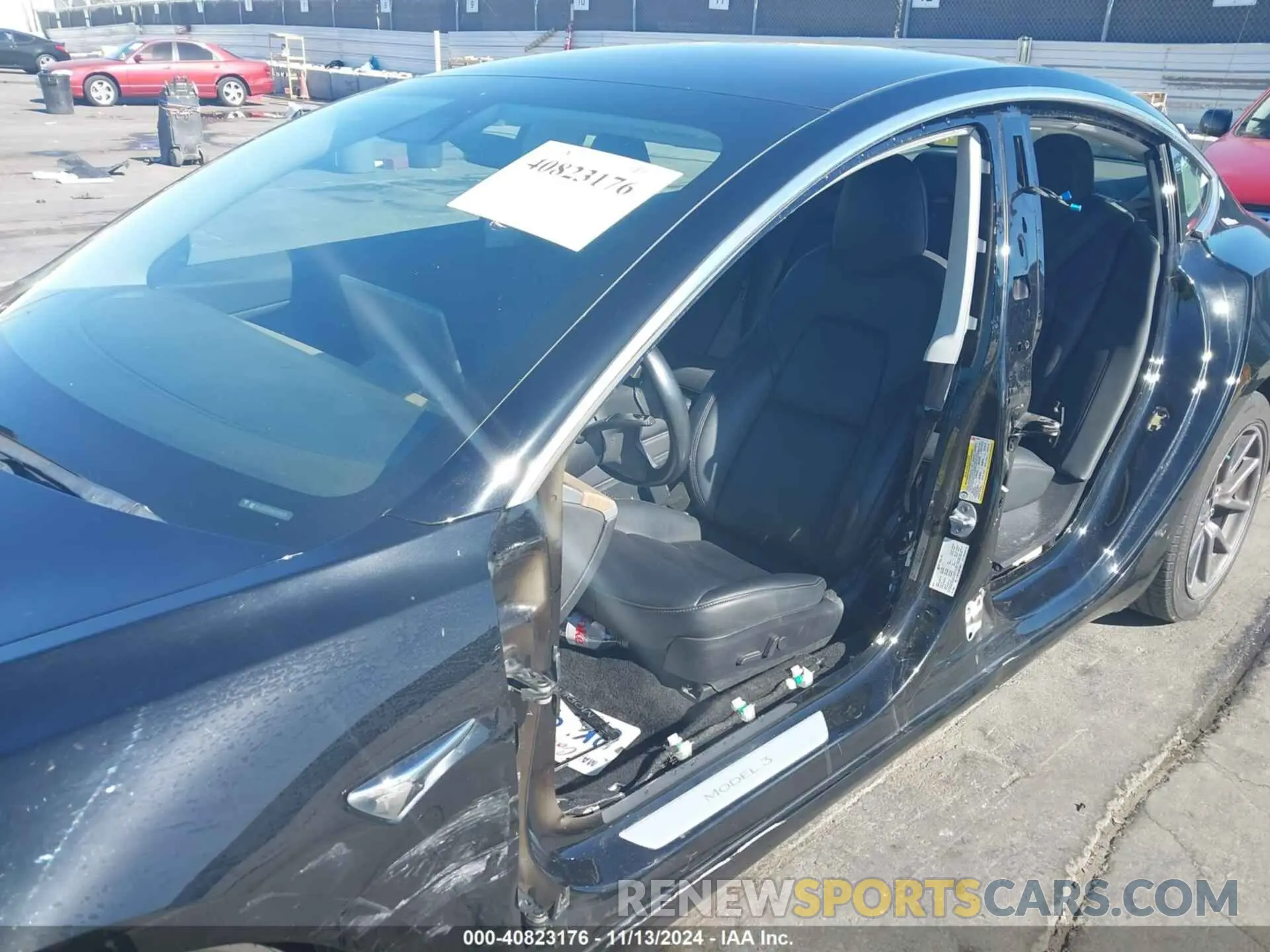 6 Photograph of a damaged car 5YJ3E1EA5KF304211 TESLA MODEL 3 2019