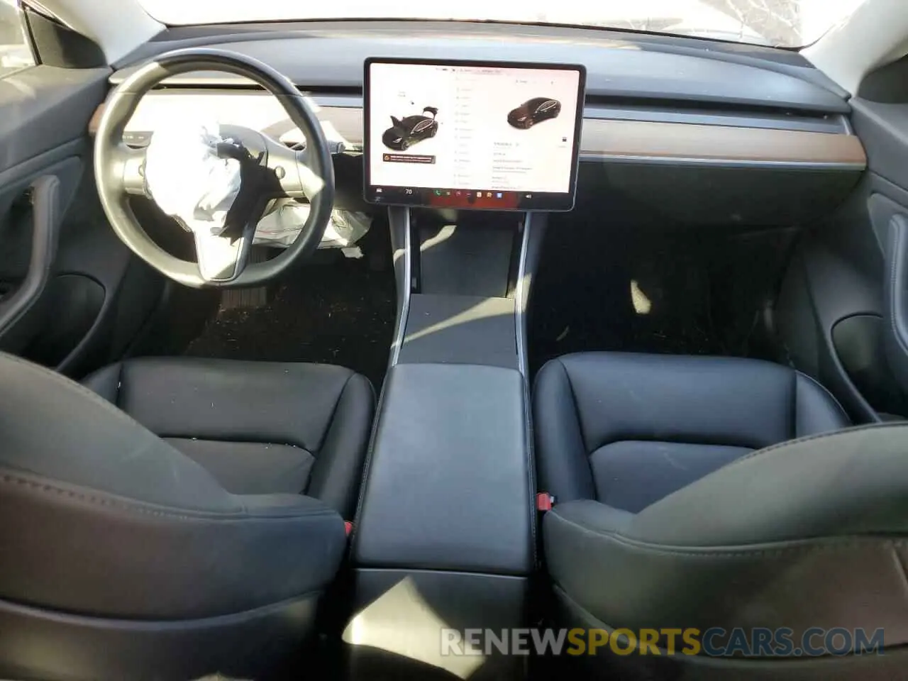 8 Photograph of a damaged car 5YJ3E1EA5KF304676 TESLA MODEL 3 2019