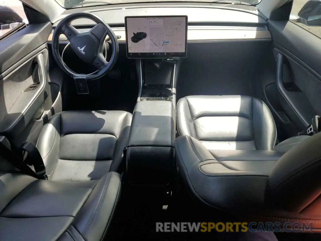 8 Photograph of a damaged car 5YJ3E1EA5KF304922 TESLA MODEL 3 2019
