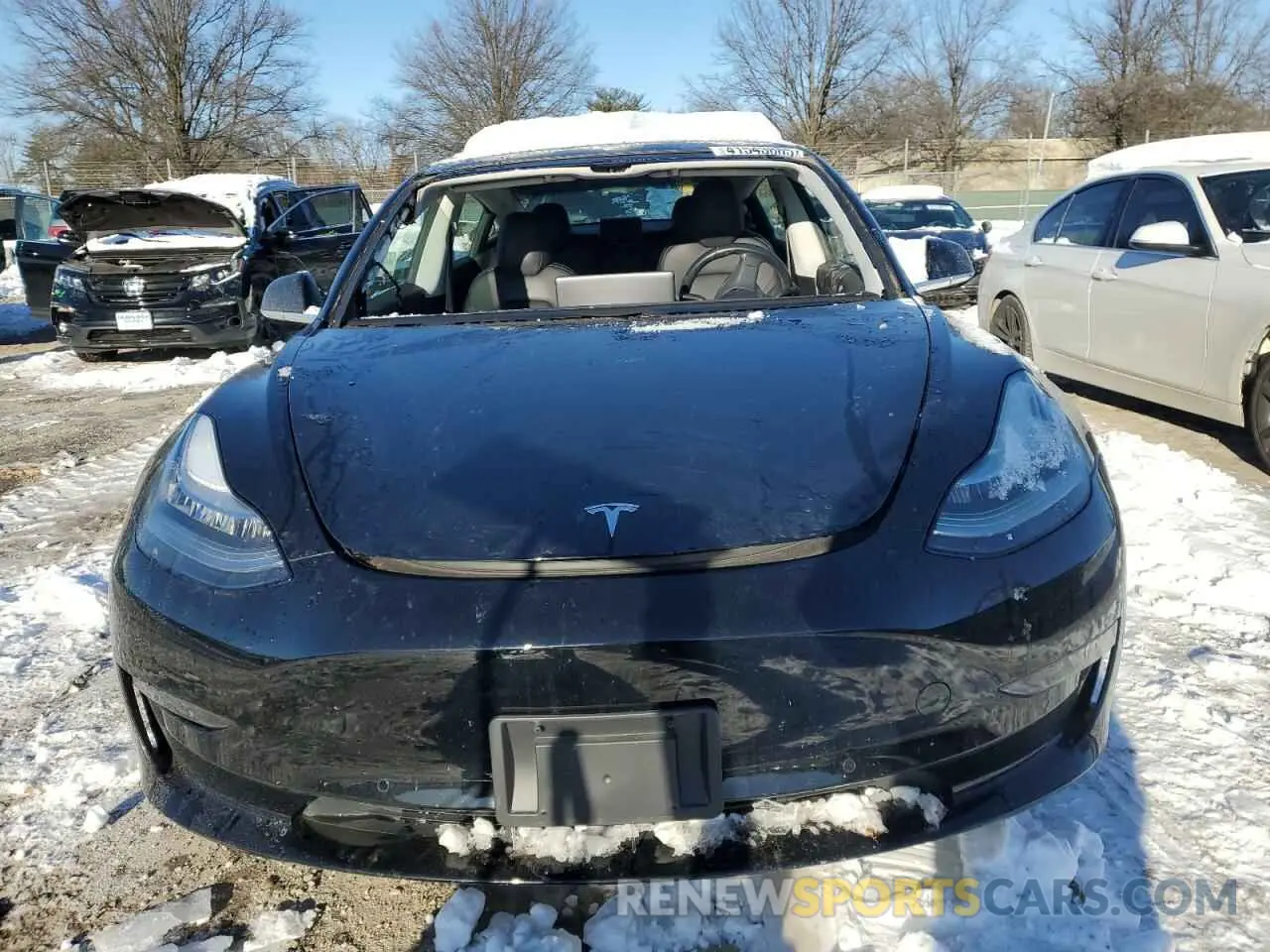 5 Photograph of a damaged car 5YJ3E1EA5KF306430 TESLA MODEL 3 2019