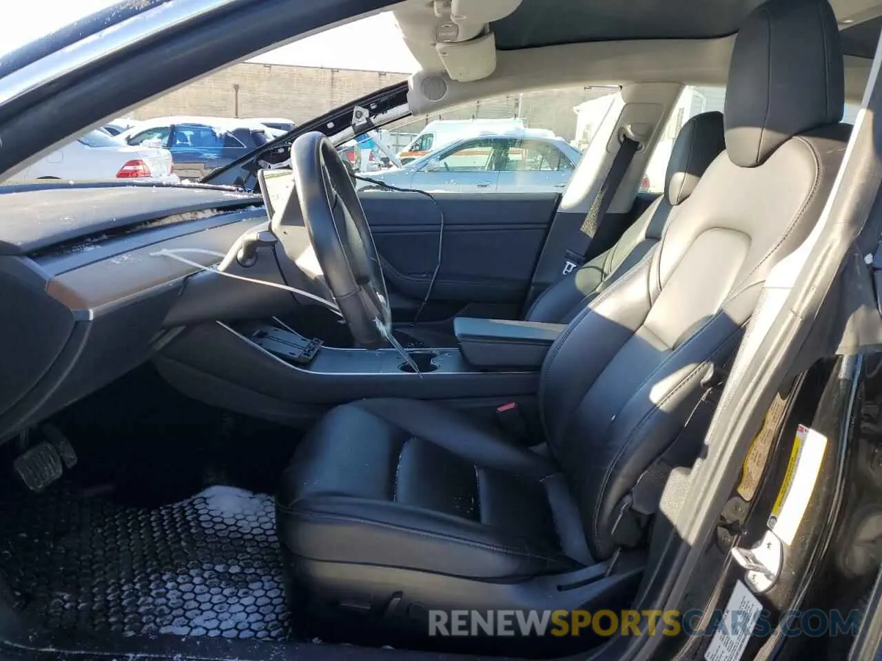 7 Photograph of a damaged car 5YJ3E1EA5KF306430 TESLA MODEL 3 2019