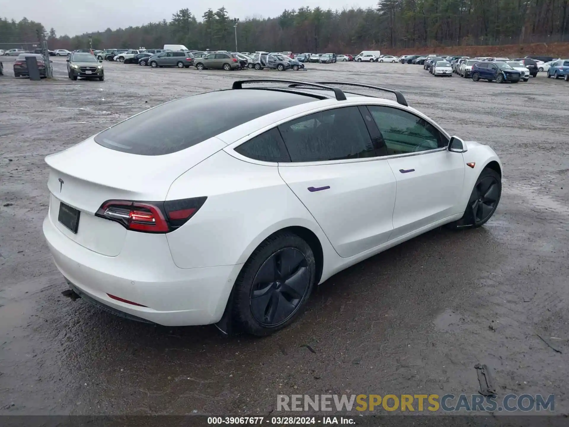 4 Photograph of a damaged car 5YJ3E1EA5KF307139 TESLA MODEL 3 2019