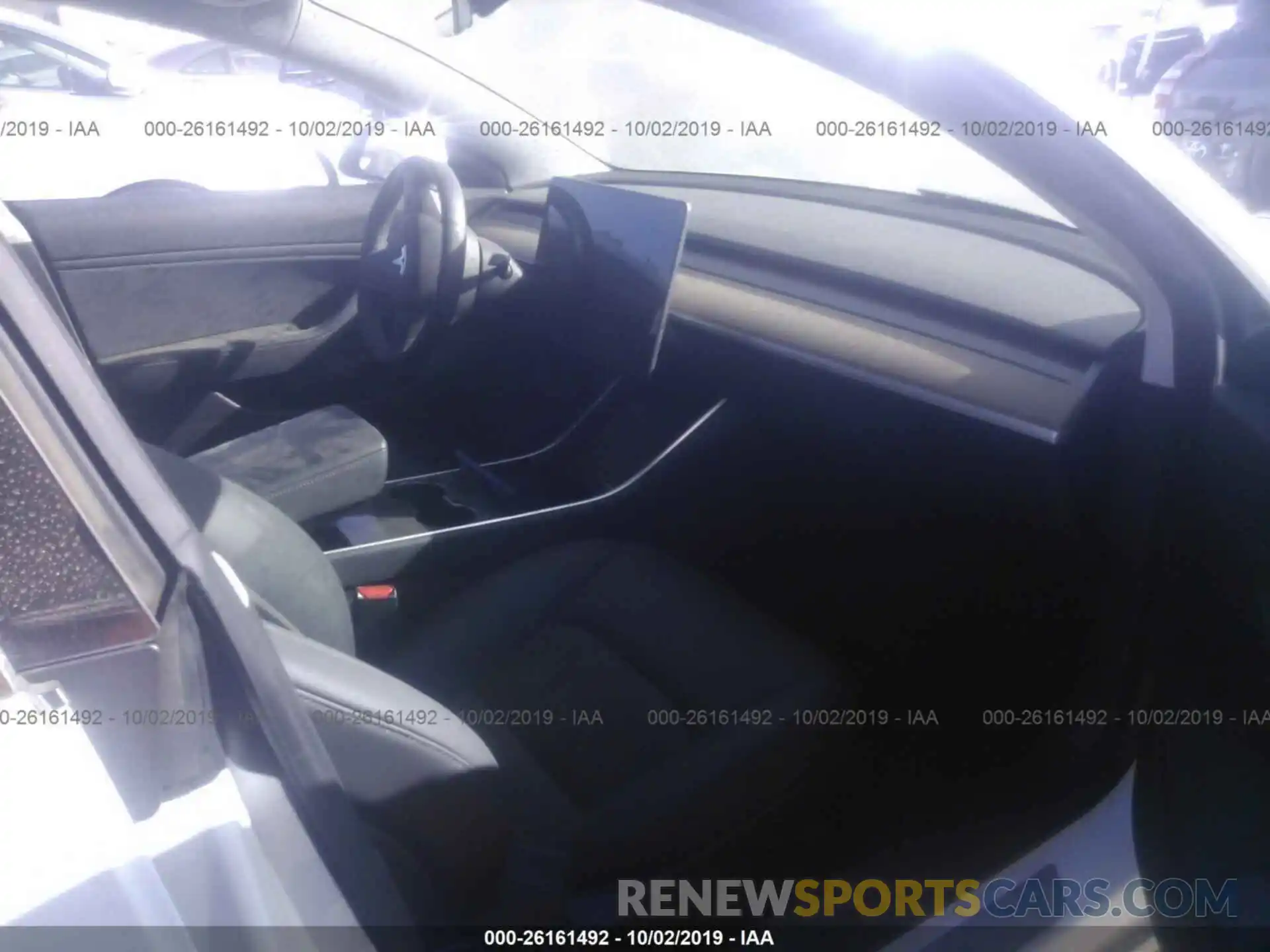 5 Photograph of a damaged car 5YJ3E1EA5KF311692 TESLA MODEL 3 2019