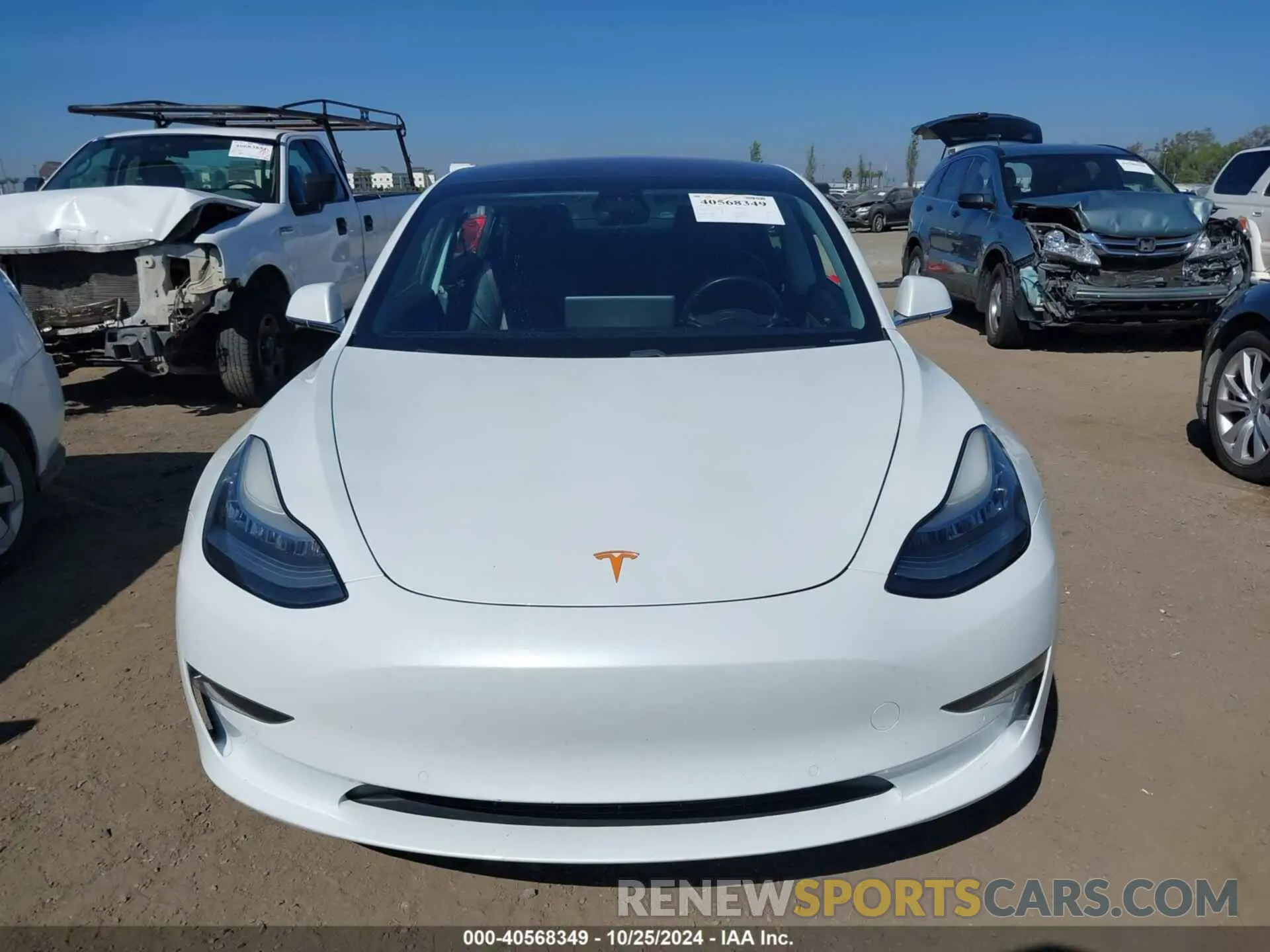 11 Photograph of a damaged car 5YJ3E1EA5KF314088 TESLA MODEL 3 2019