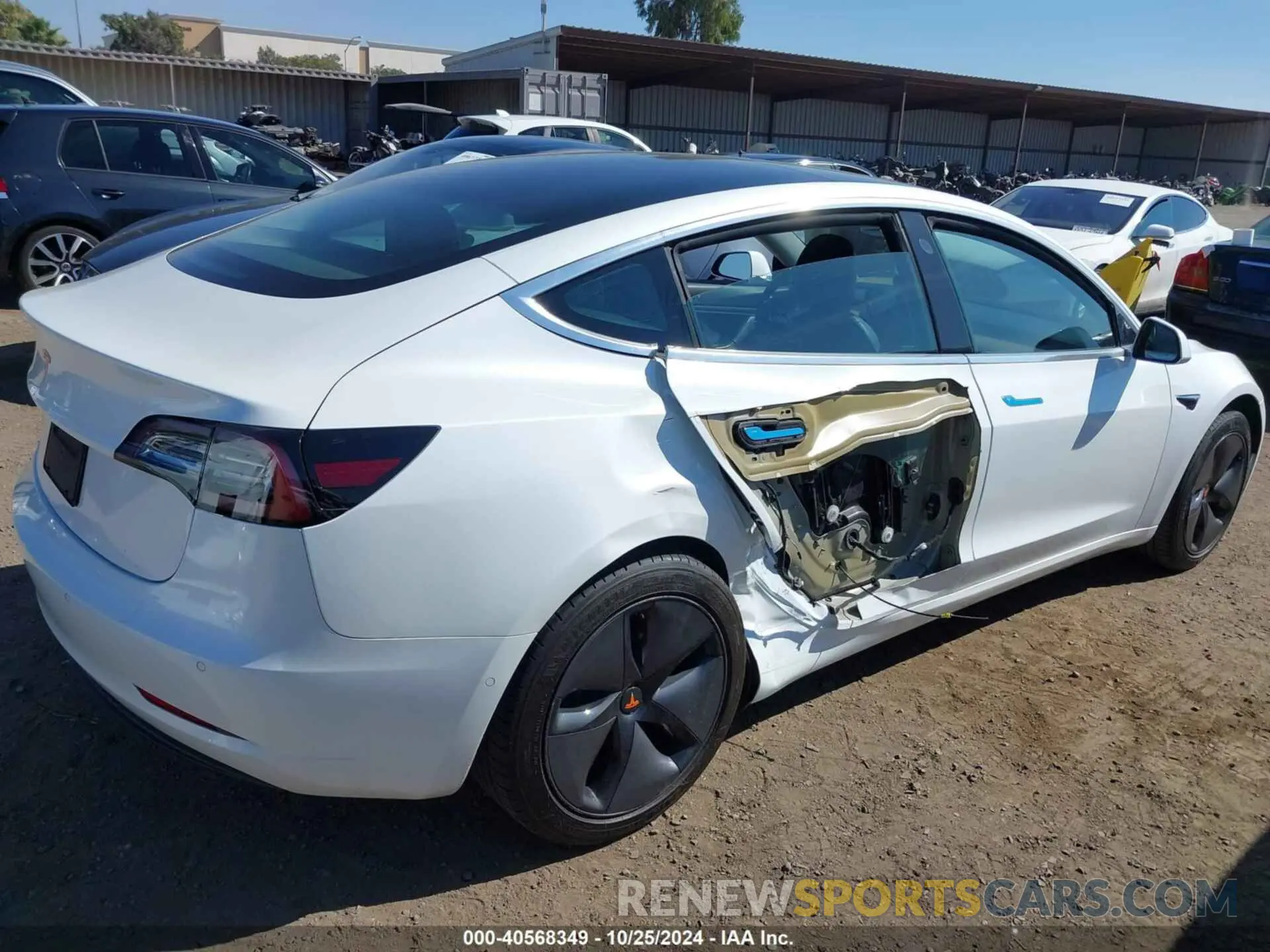 6 Photograph of a damaged car 5YJ3E1EA5KF314088 TESLA MODEL 3 2019