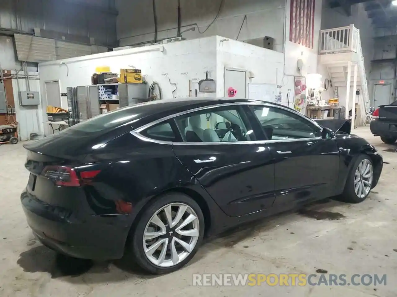 3 Photograph of a damaged car 5YJ3E1EA5KF314964 TESLA MODEL 3 2019