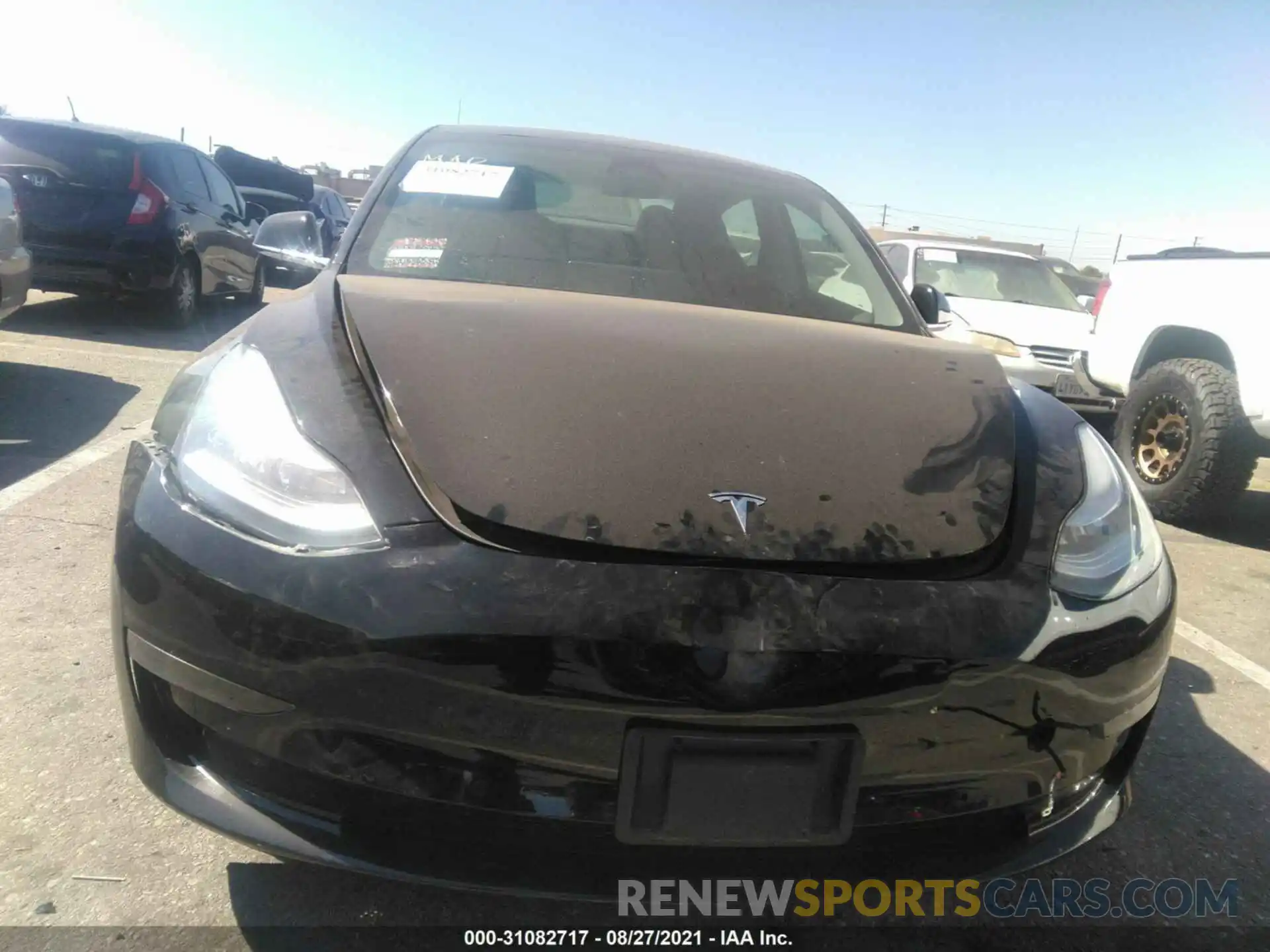 6 Photograph of a damaged car 5YJ3E1EA5KF323843 TESLA MODEL 3 2019