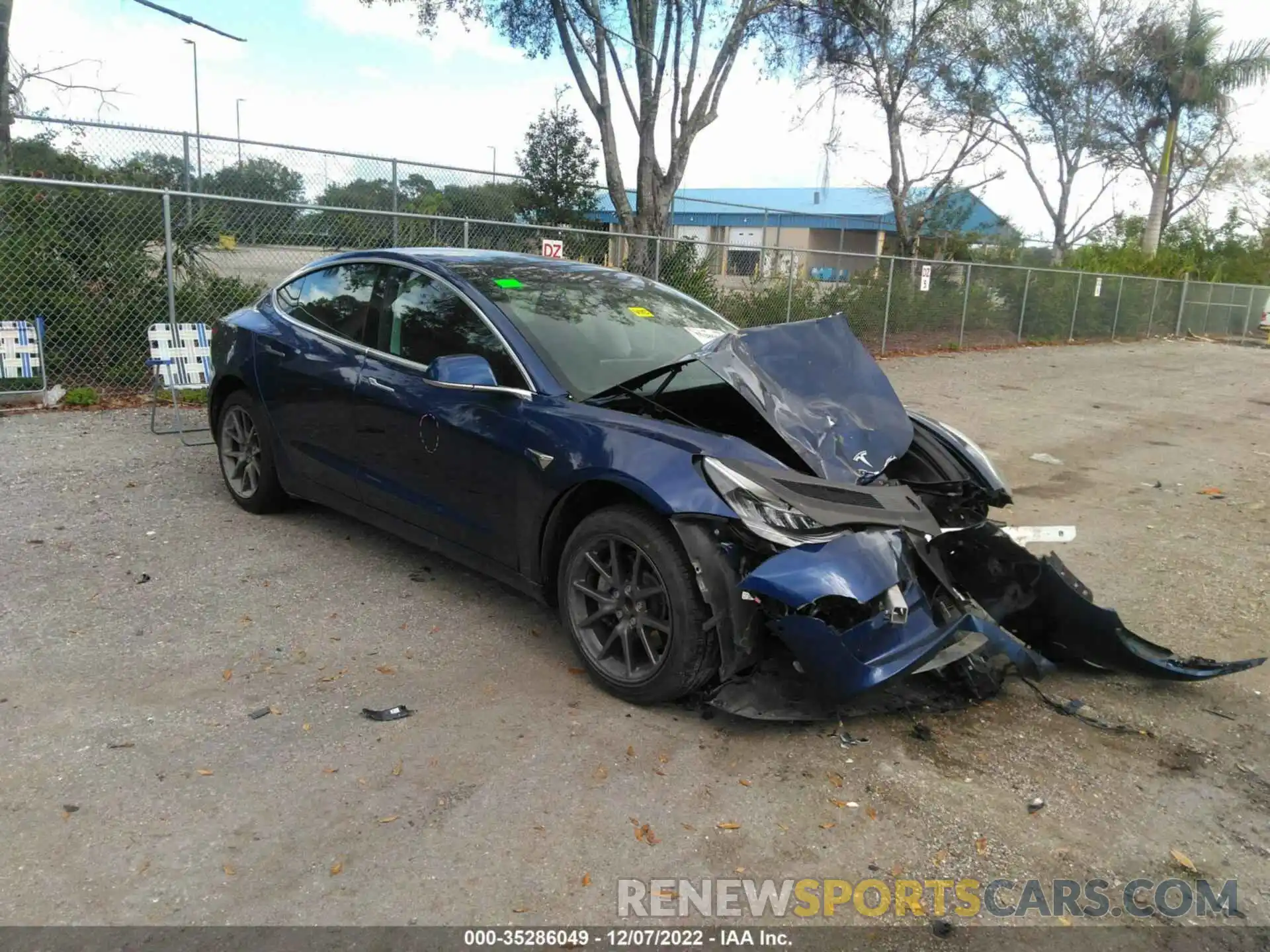 1 Photograph of a damaged car 5YJ3E1EA5KF396789 TESLA MODEL 3 2019