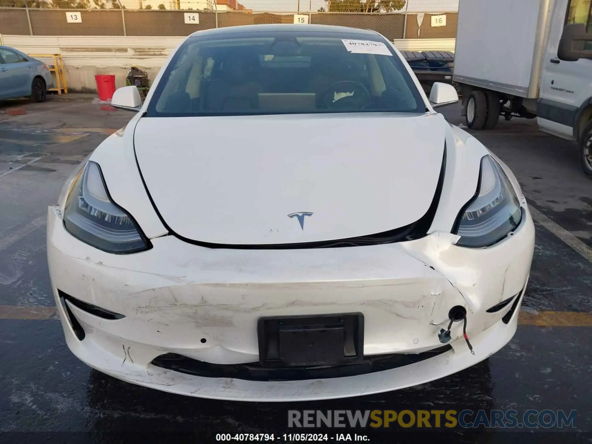 11 Photograph of a damaged car 5YJ3E1EA5KF402591 TESLA MODEL 3 2019