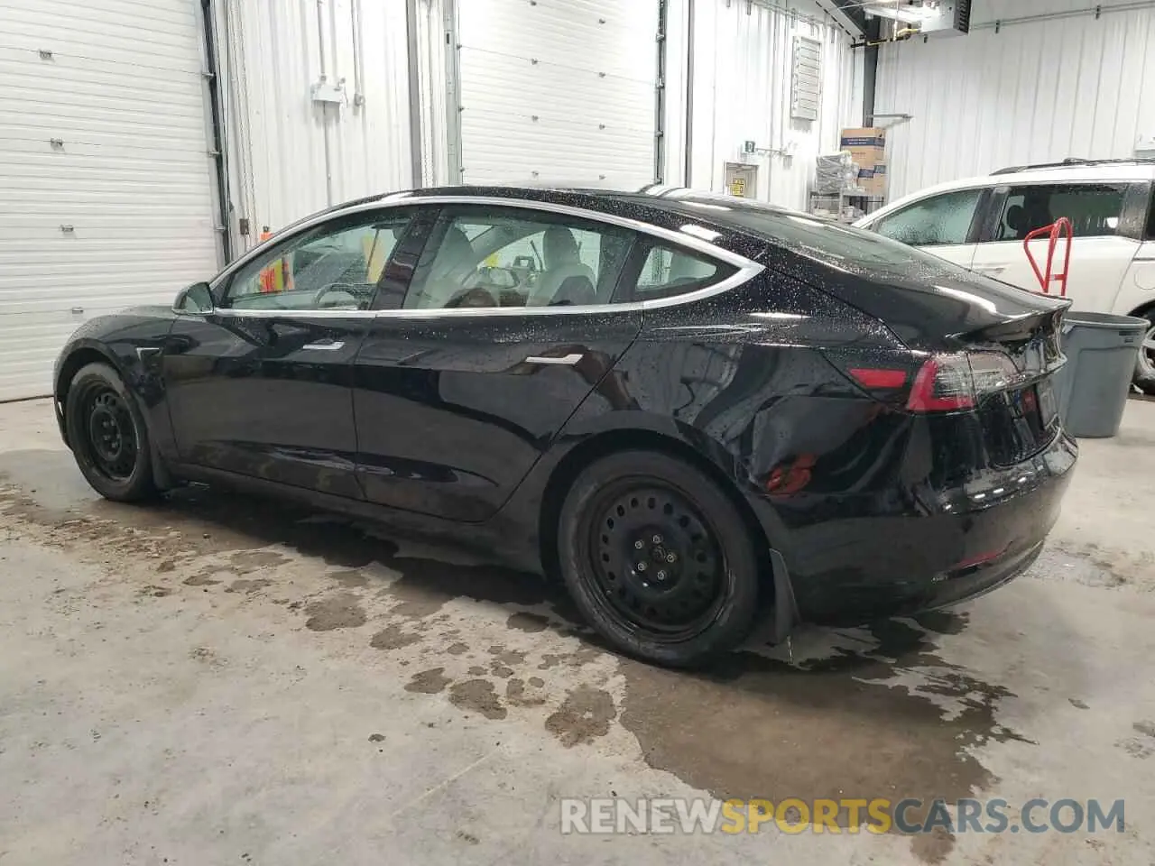 2 Photograph of a damaged car 5YJ3E1EA5KF407757 TESLA MODEL 3 2019