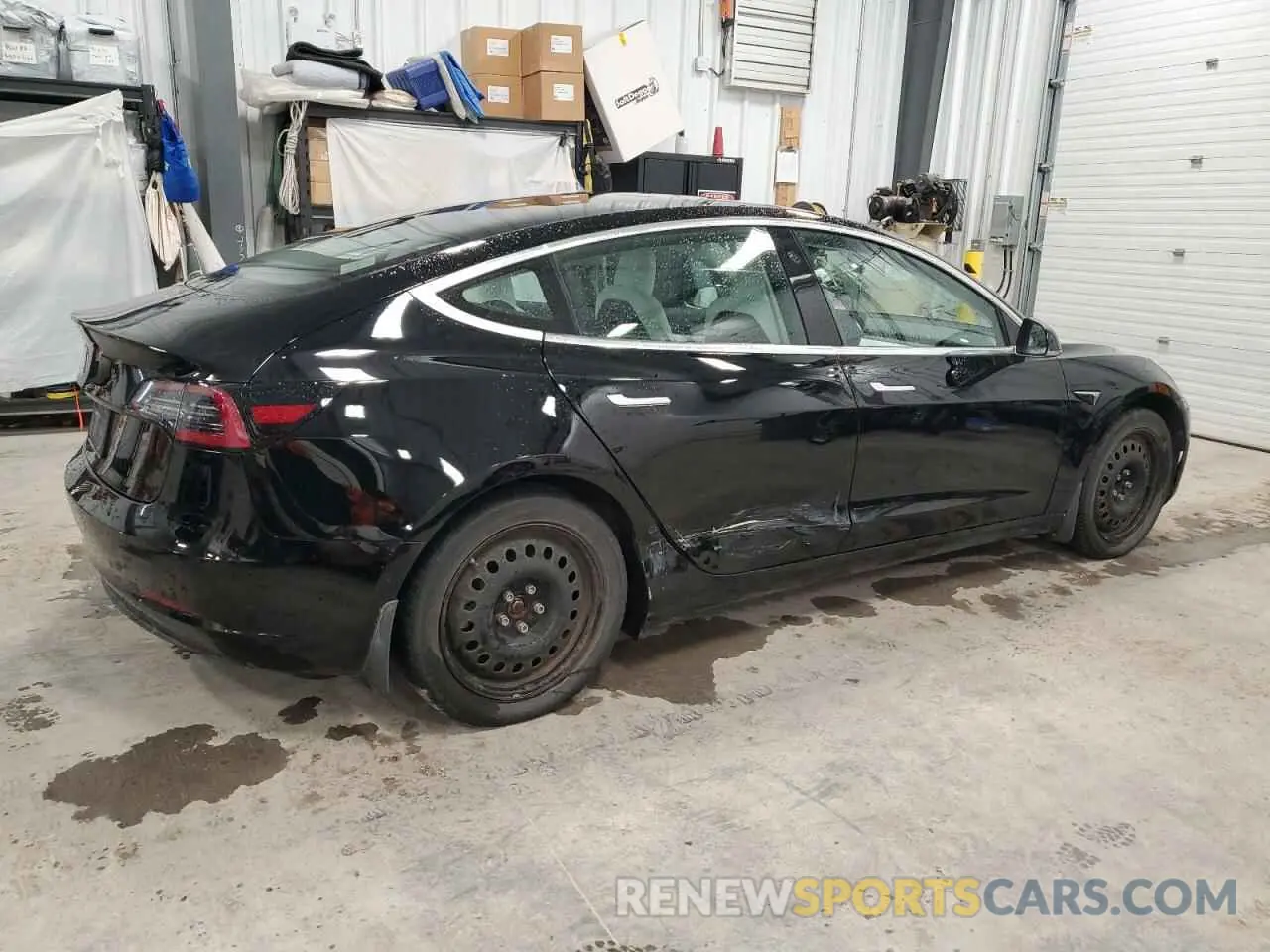 3 Photograph of a damaged car 5YJ3E1EA5KF407757 TESLA MODEL 3 2019