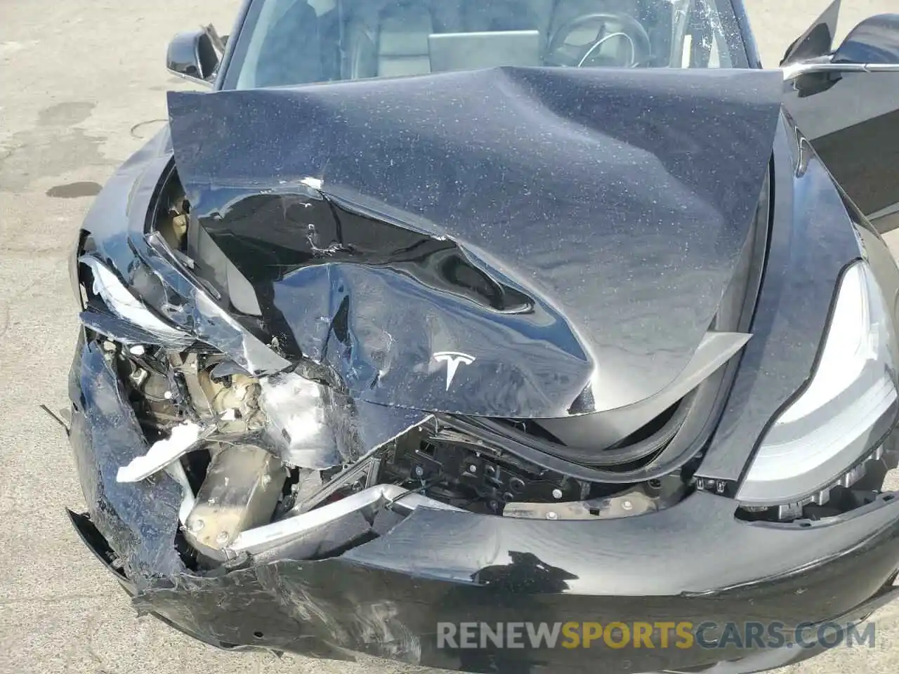 11 Photograph of a damaged car 5YJ3E1EA5KF410013 TESLA MODEL 3 2019