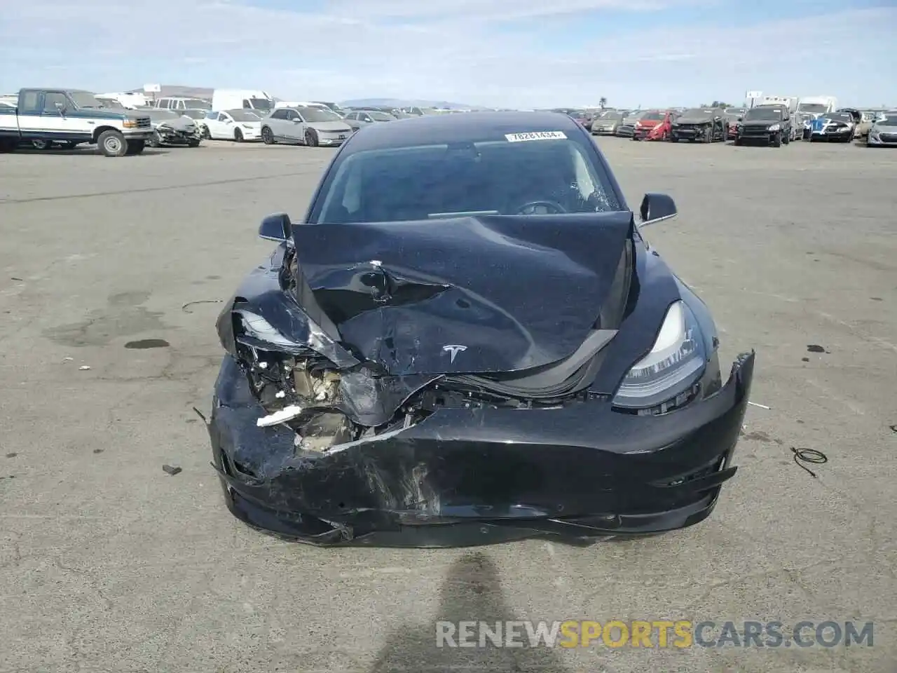 5 Photograph of a damaged car 5YJ3E1EA5KF410013 TESLA MODEL 3 2019