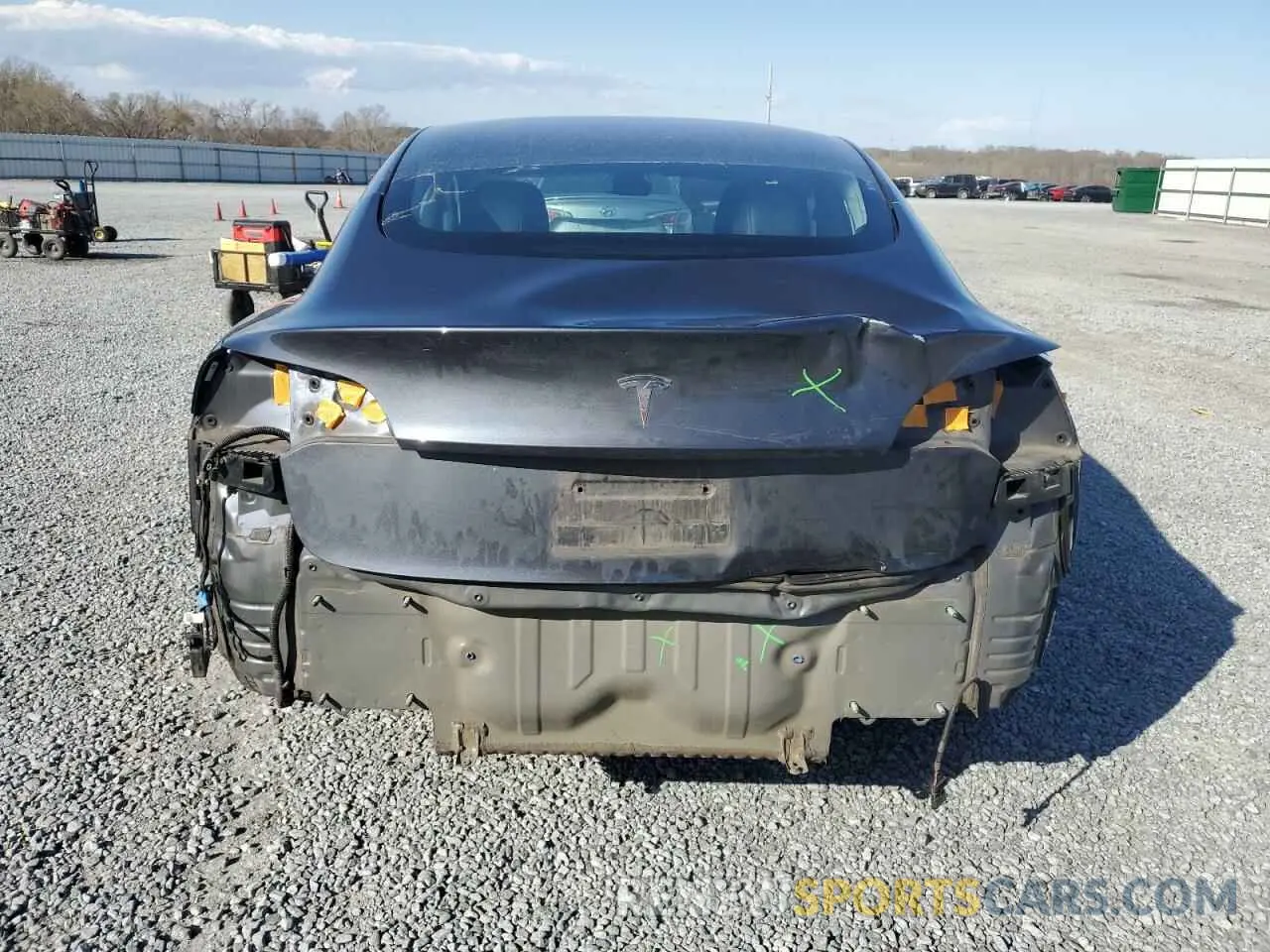 6 Photograph of a damaged car 5YJ3E1EA5KF412702 TESLA MODEL 3 2019