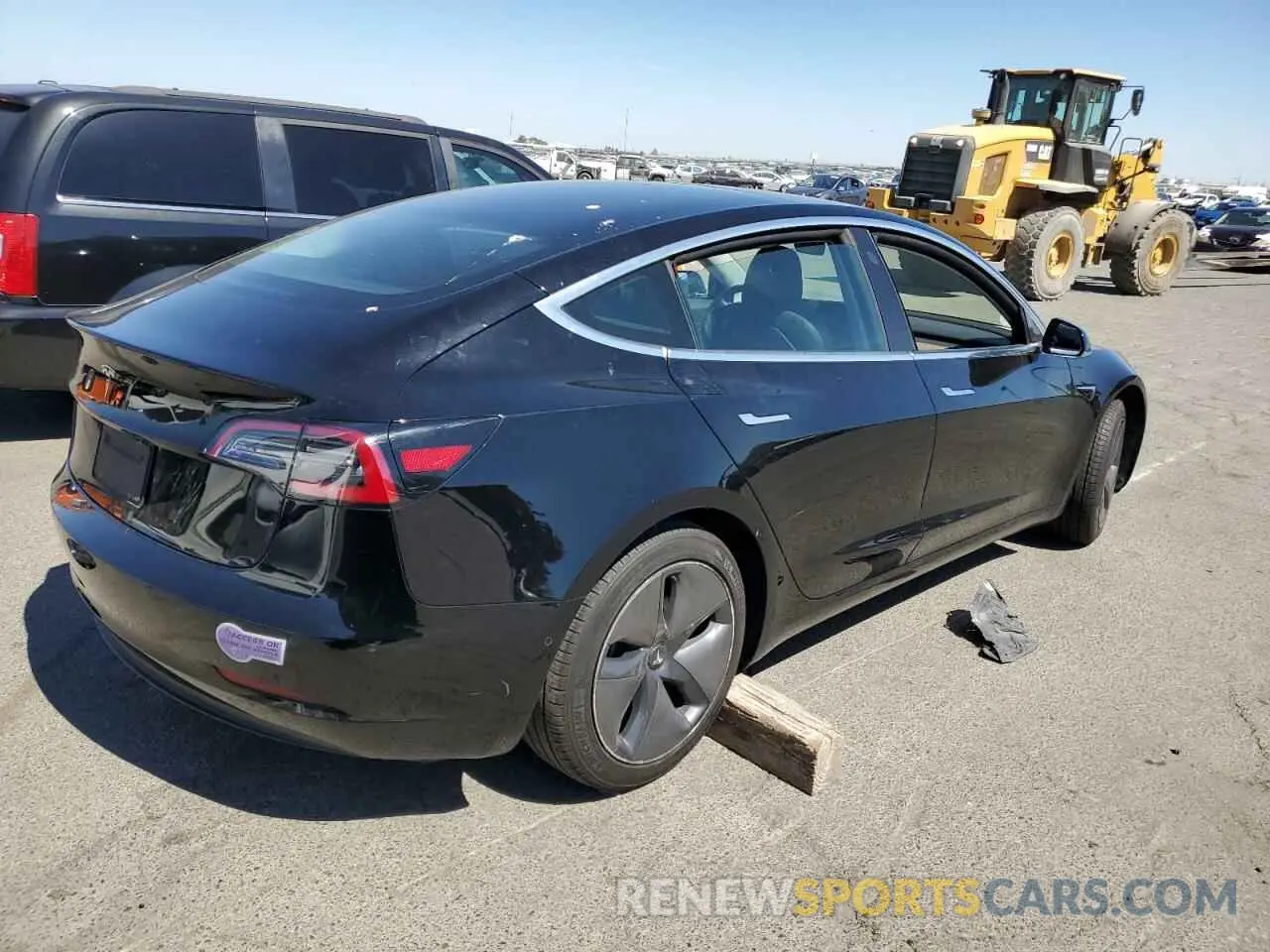 3 Photograph of a damaged car 5YJ3E1EA5KF416037 TESLA MODEL 3 2019