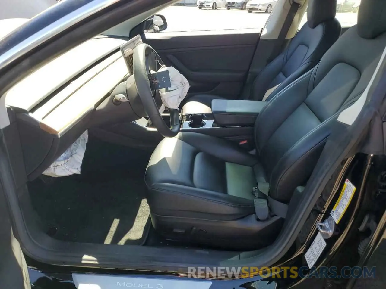 7 Photograph of a damaged car 5YJ3E1EA5KF416037 TESLA MODEL 3 2019