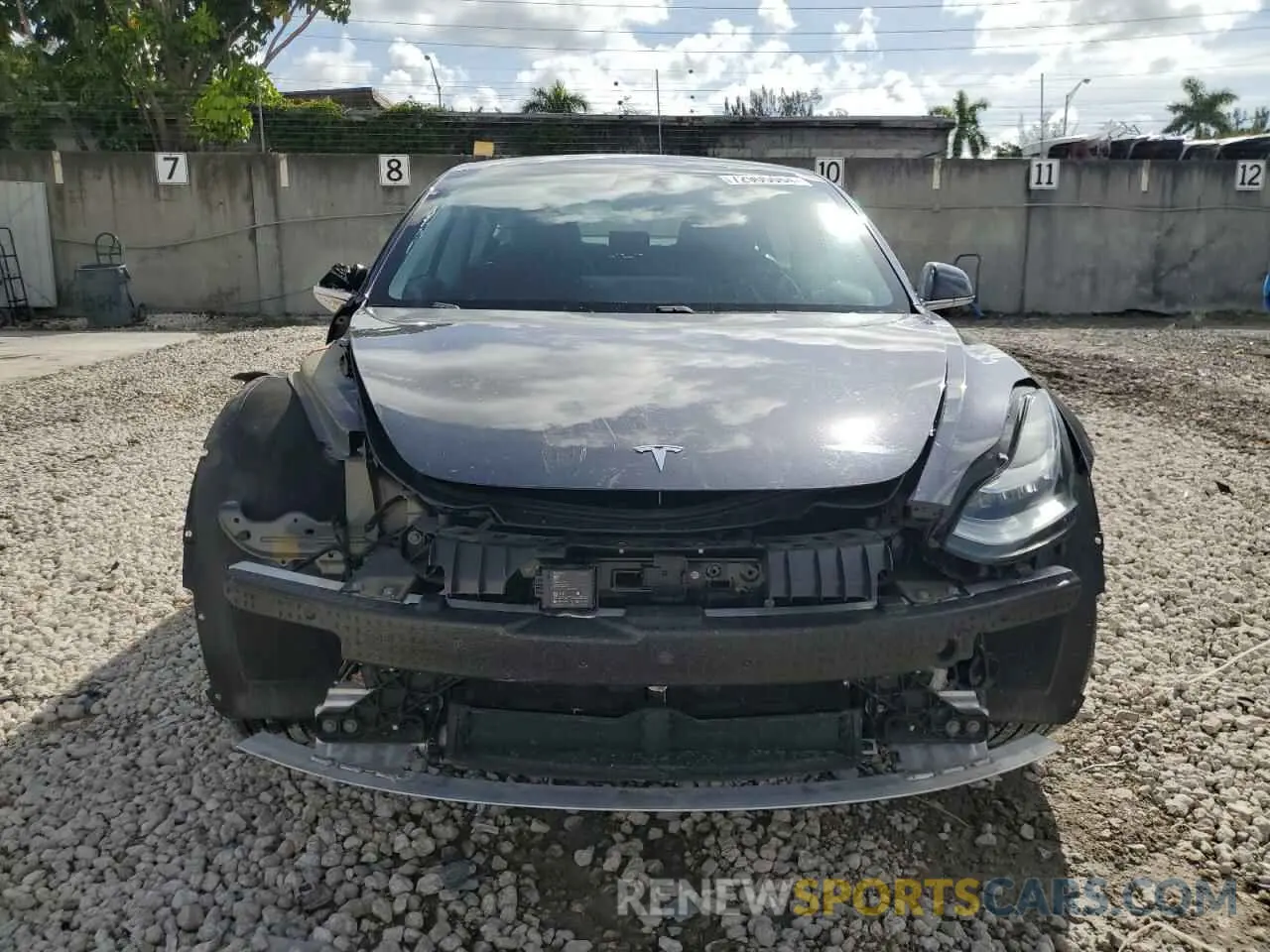 5 Photograph of a damaged car 5YJ3E1EA5KF416233 TESLA MODEL 3 2019