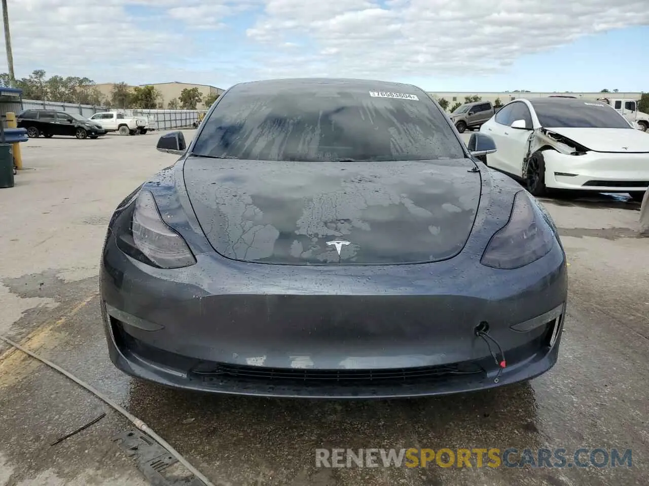 5 Photograph of a damaged car 5YJ3E1EA5KF417611 TESLA MODEL 3 2019