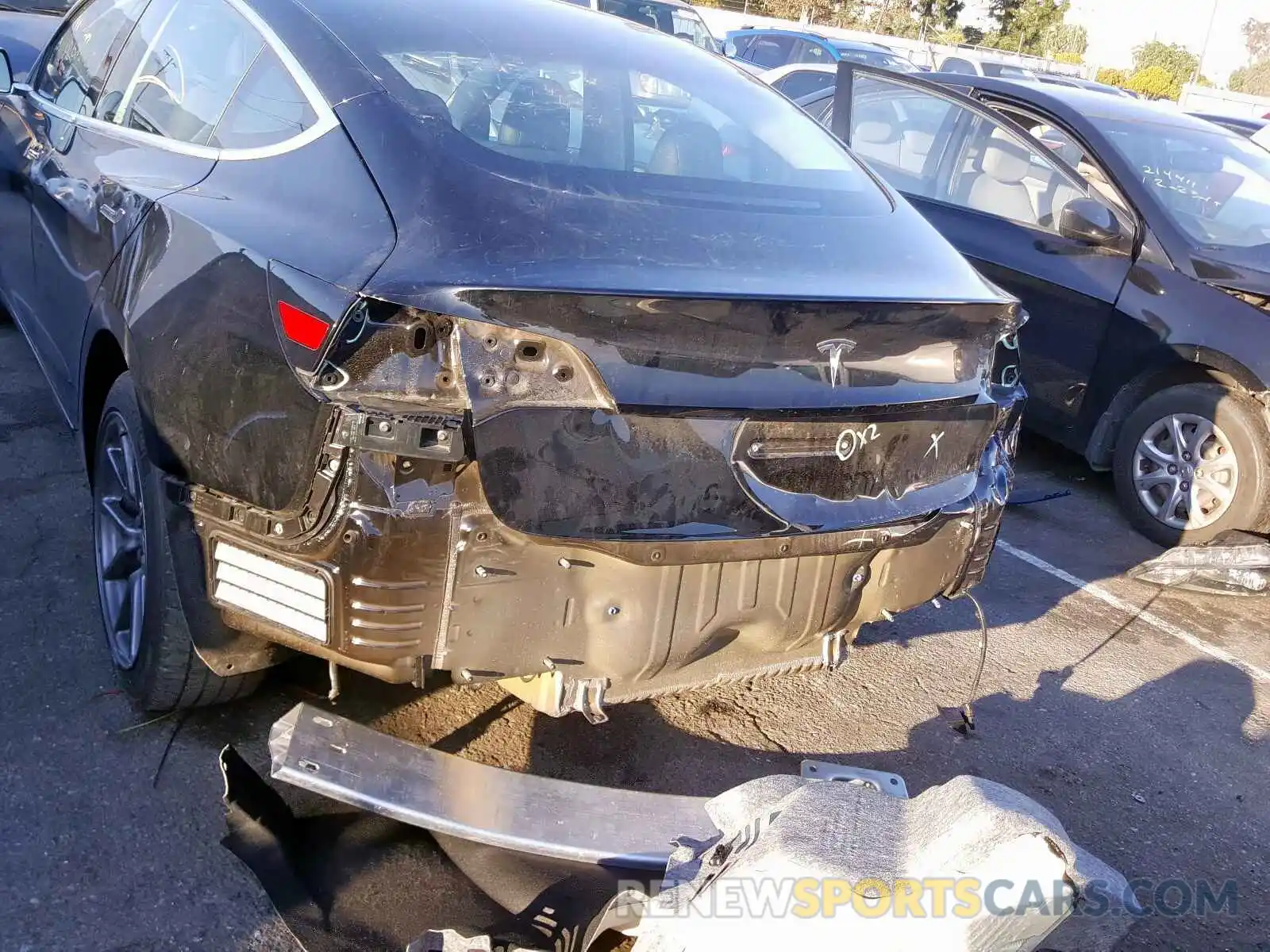 9 Photograph of a damaged car 5YJ3E1EA5KF426695 TESLA MODEL 3 2019