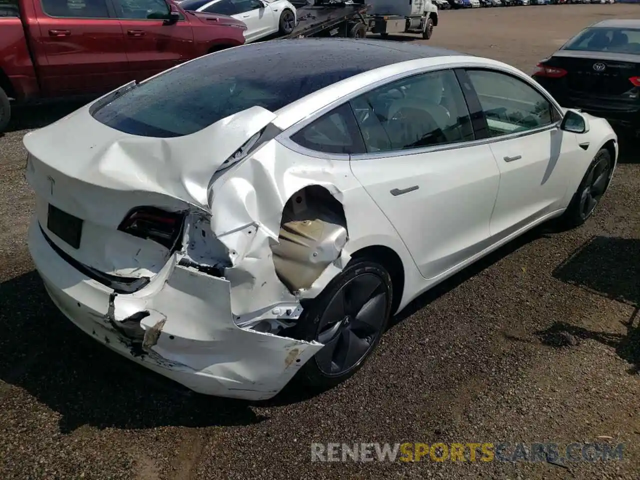 4 Photograph of a damaged car 5YJ3E1EA5KF438720 TESLA MODEL 3 2019