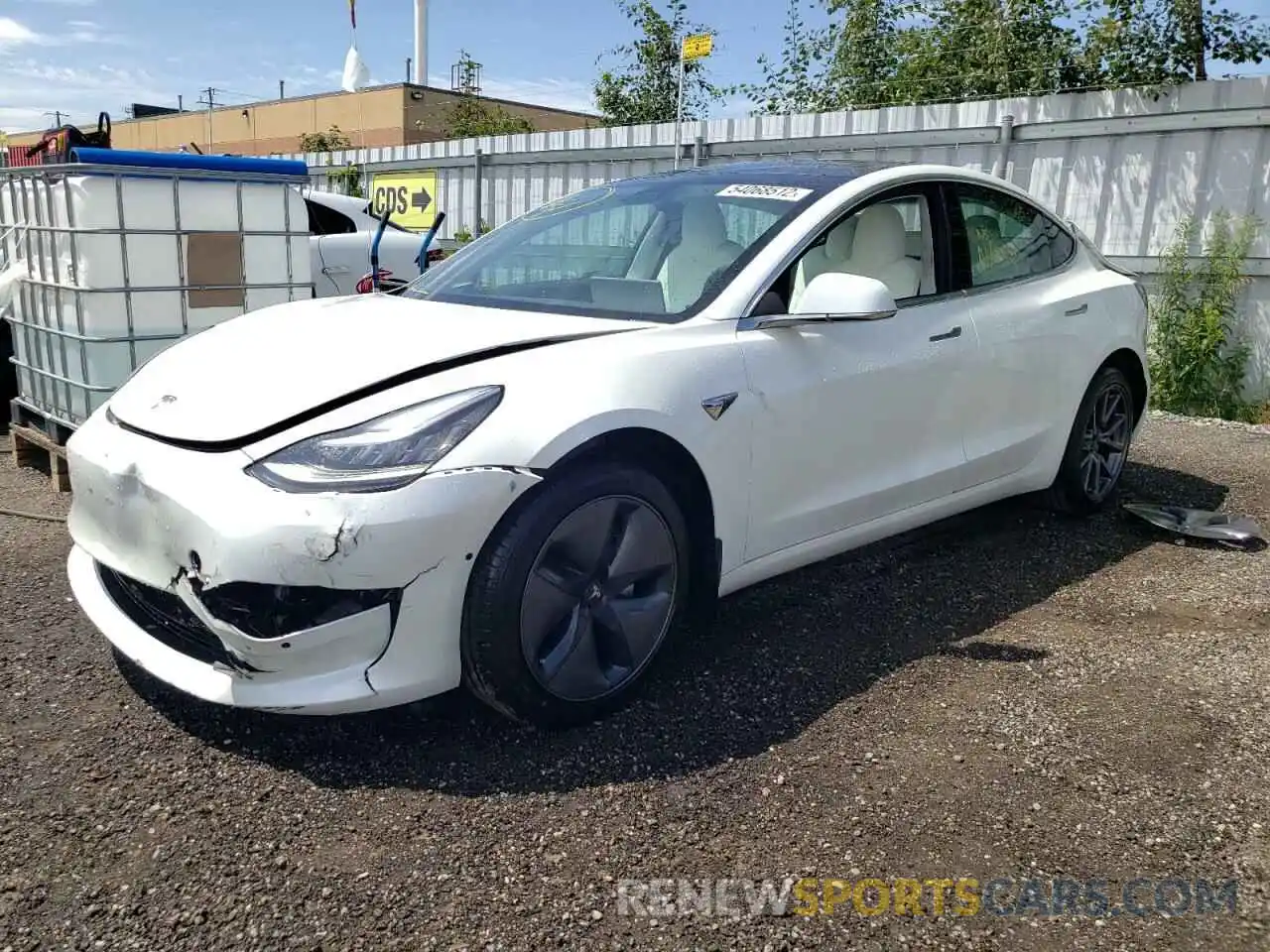 9 Photograph of a damaged car 5YJ3E1EA5KF438720 TESLA MODEL 3 2019