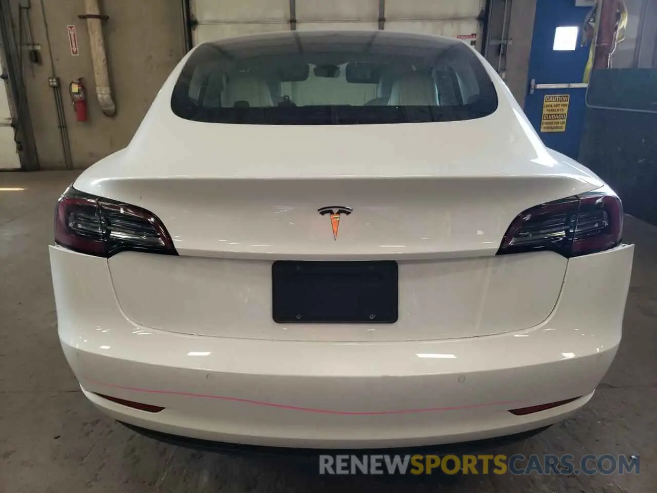 6 Photograph of a damaged car 5YJ3E1EA5KF444761 TESLA MODEL 3 2019