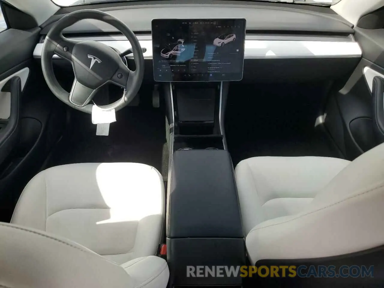 8 Photograph of a damaged car 5YJ3E1EA5KF480188 TESLA MODEL 3 2019