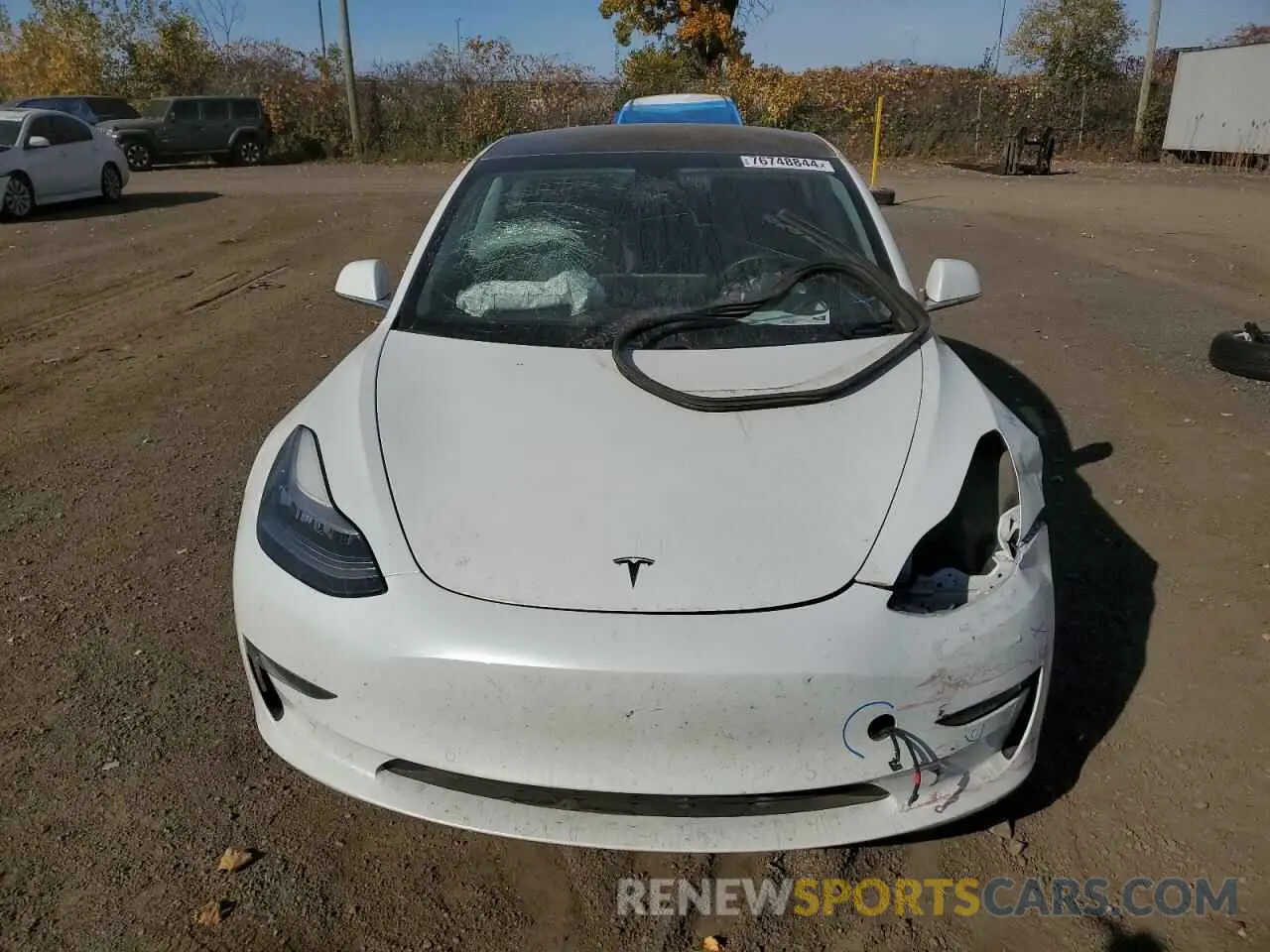 5 Photograph of a damaged car 5YJ3E1EA5KF483219 TESLA MODEL 3 2019
