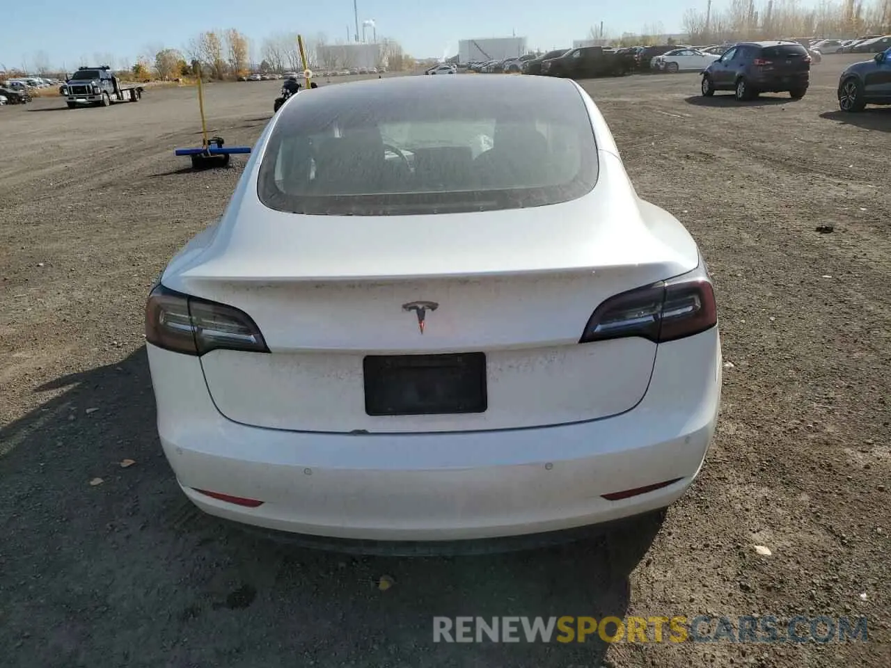 6 Photograph of a damaged car 5YJ3E1EA5KF483219 TESLA MODEL 3 2019