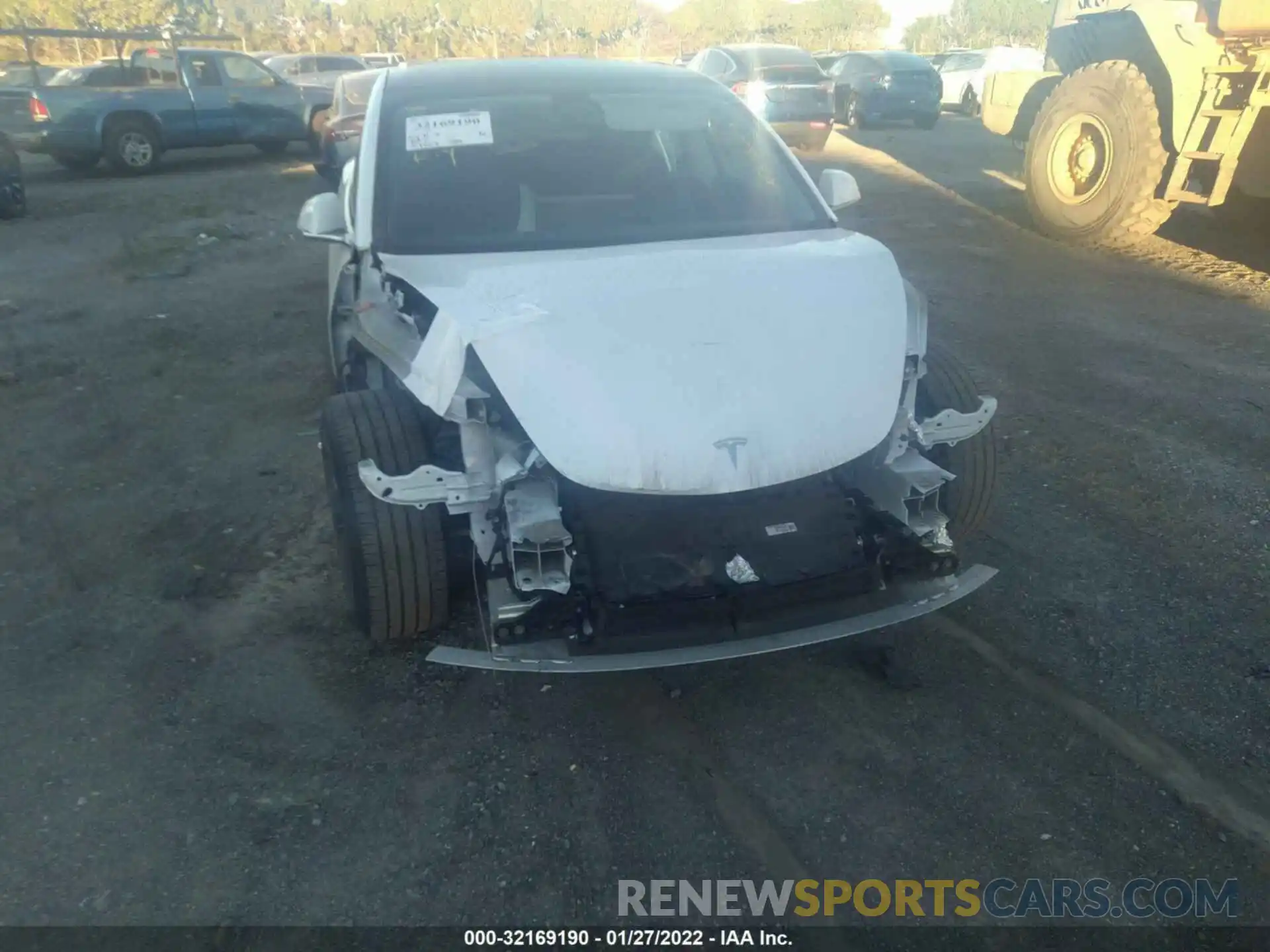 6 Photograph of a damaged car 5YJ3E1EA5KF484709 TESLA MODEL 3 2019