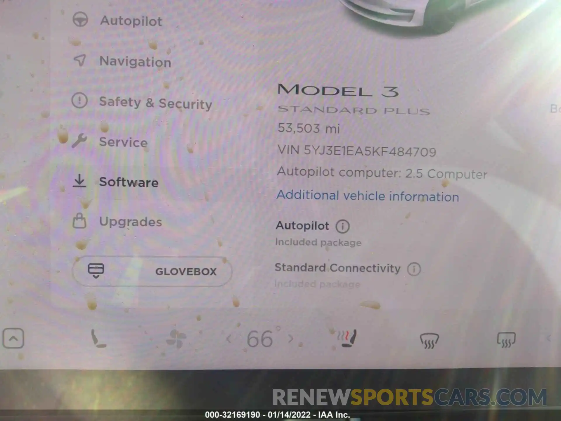 7 Photograph of a damaged car 5YJ3E1EA5KF484709 TESLA MODEL 3 2019