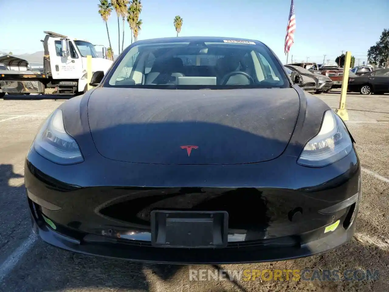 5 Photograph of a damaged car 5YJ3E1EA6KF190039 TESLA MODEL 3 2019