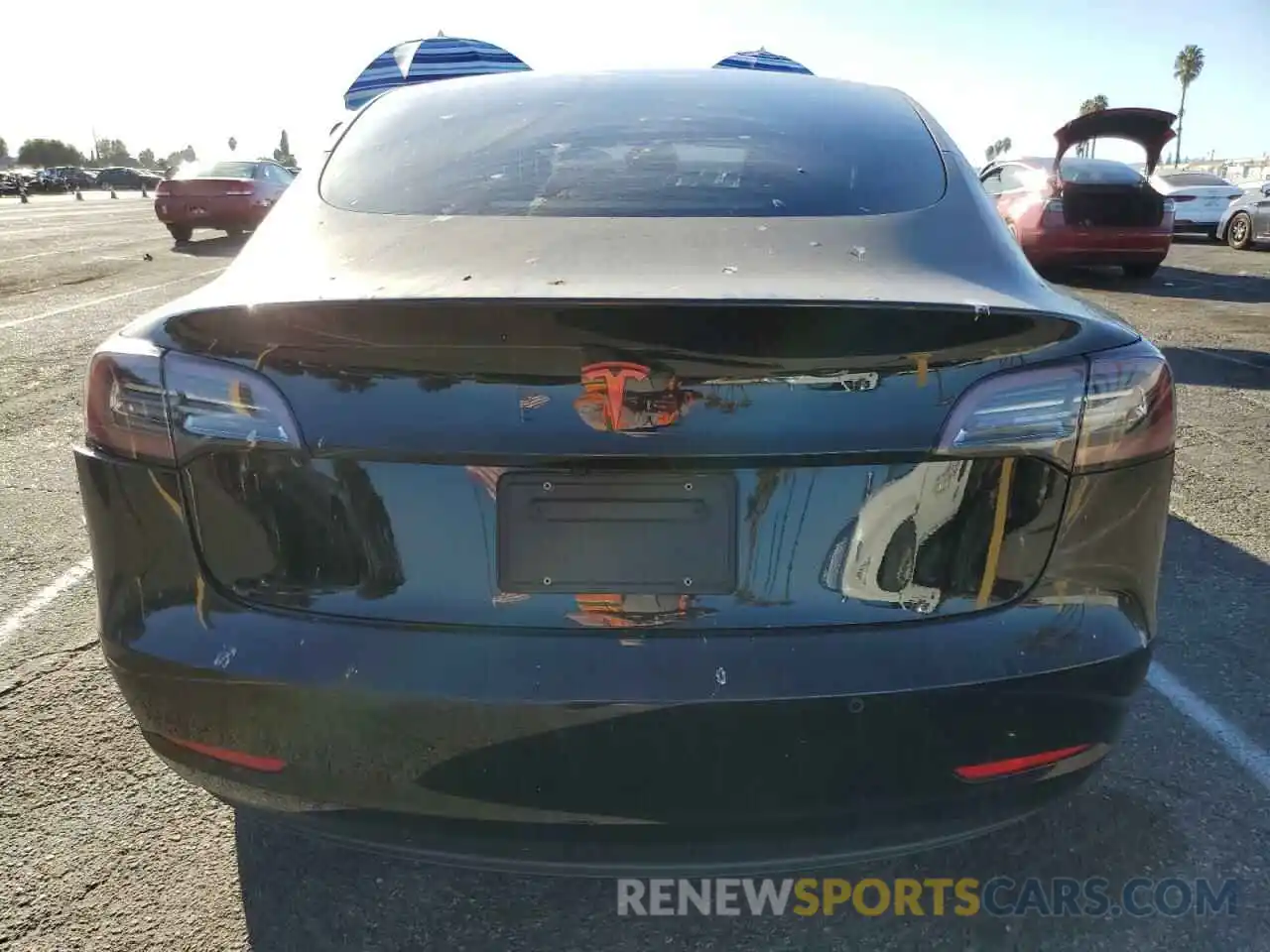 6 Photograph of a damaged car 5YJ3E1EA6KF190039 TESLA MODEL 3 2019