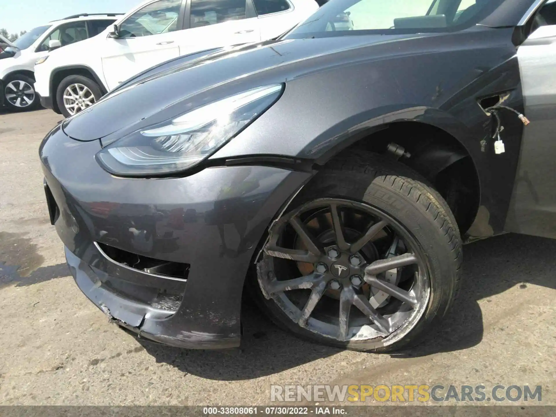 6 Photograph of a damaged car 5YJ3E1EA6KF298323 TESLA MODEL 3 2019