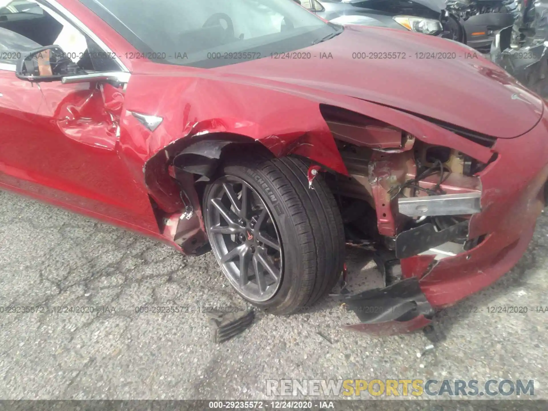 6 Photograph of a damaged car 5YJ3E1EA6KF299018 TESLA MODEL 3 2019