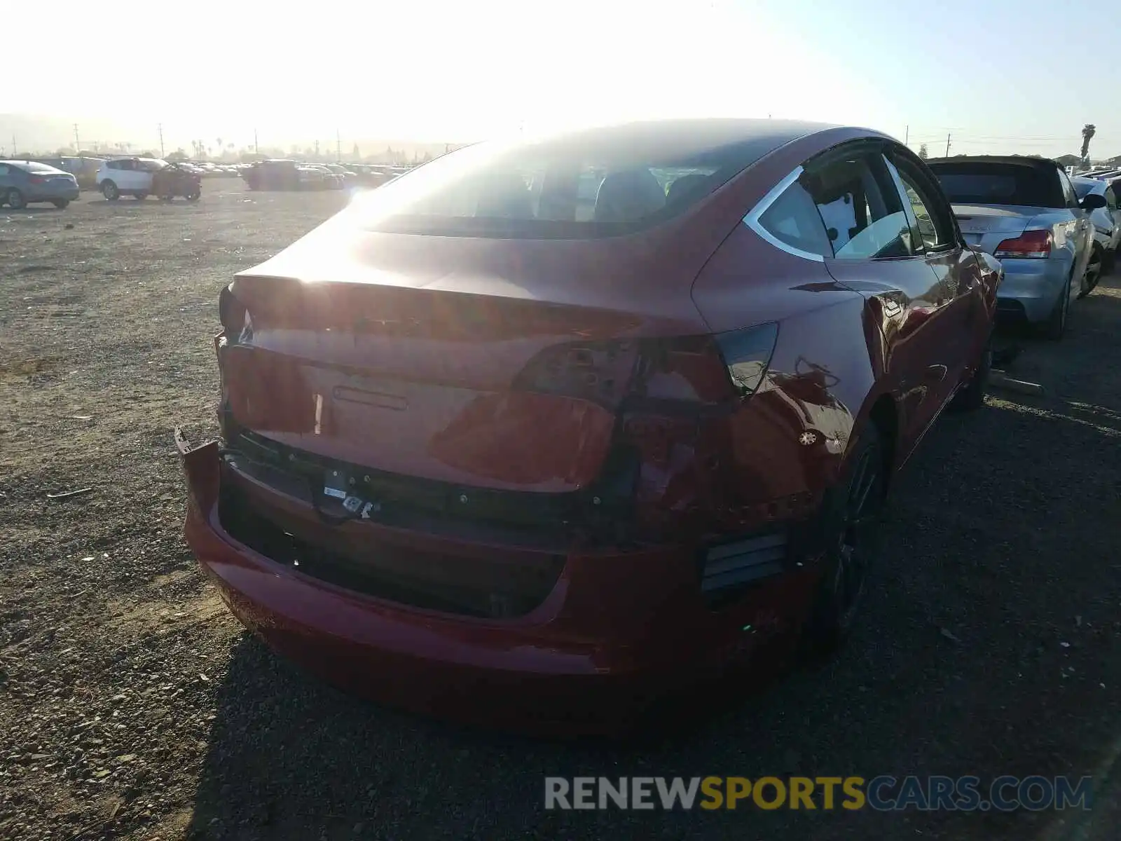 4 Photograph of a damaged car 5YJ3E1EA6KF299102 TESLA MODEL 3 2019