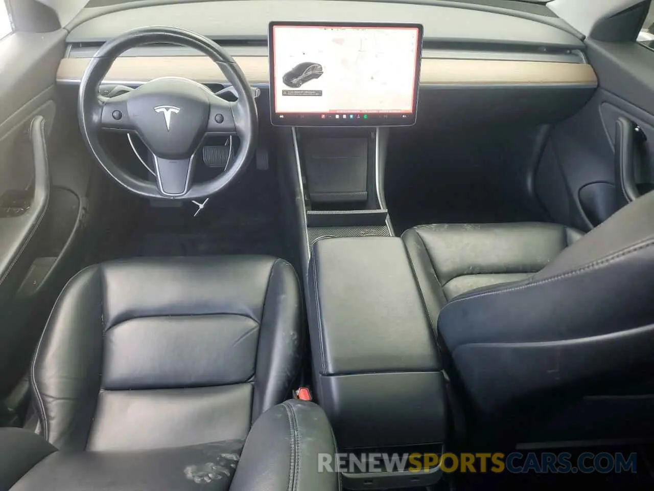8 Photograph of a damaged car 5YJ3E1EA6KF304315 TESLA MODEL 3 2019