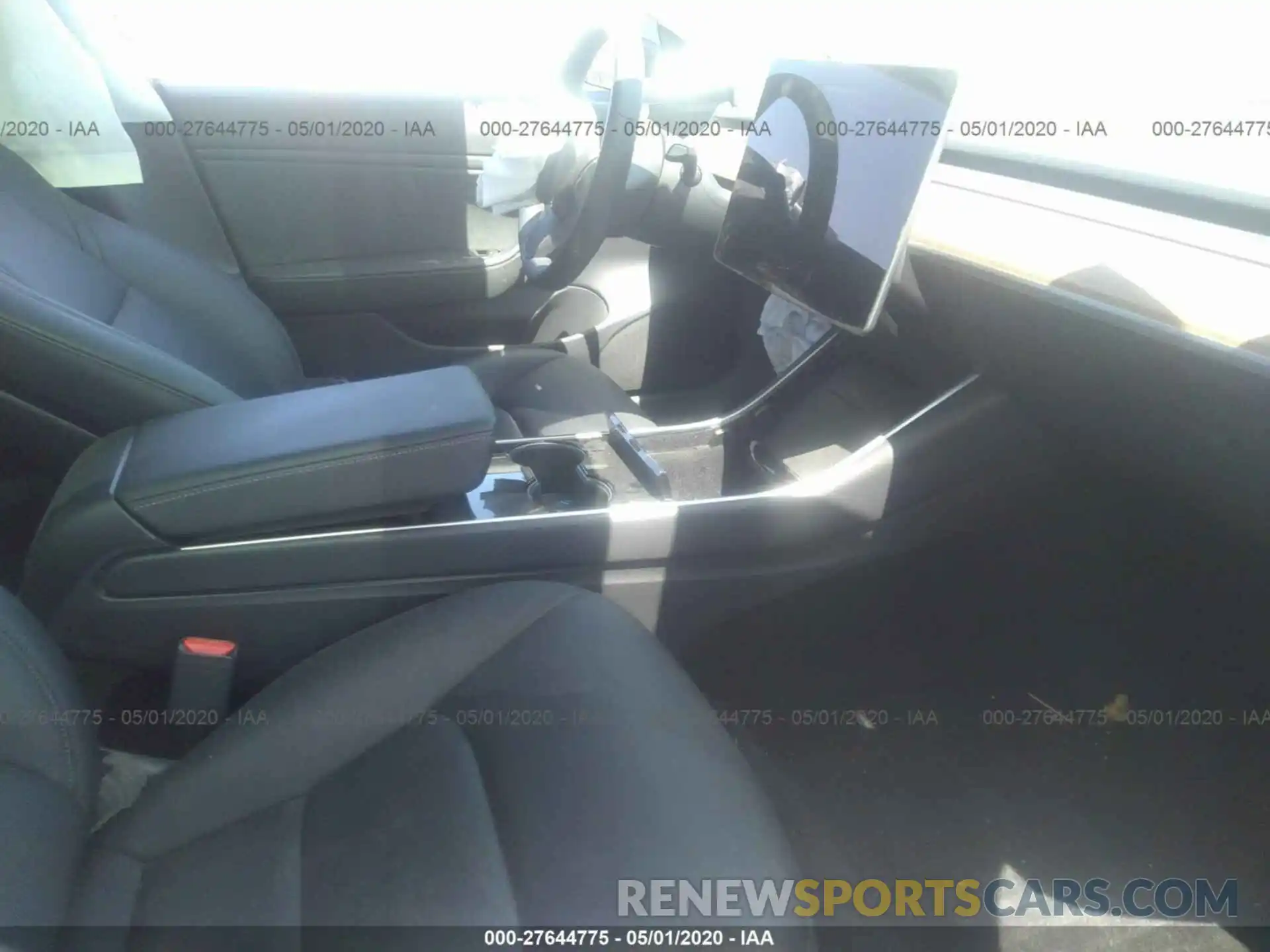 5 Photograph of a damaged car 5YJ3E1EA6KF305528 TESLA MODEL 3 2019