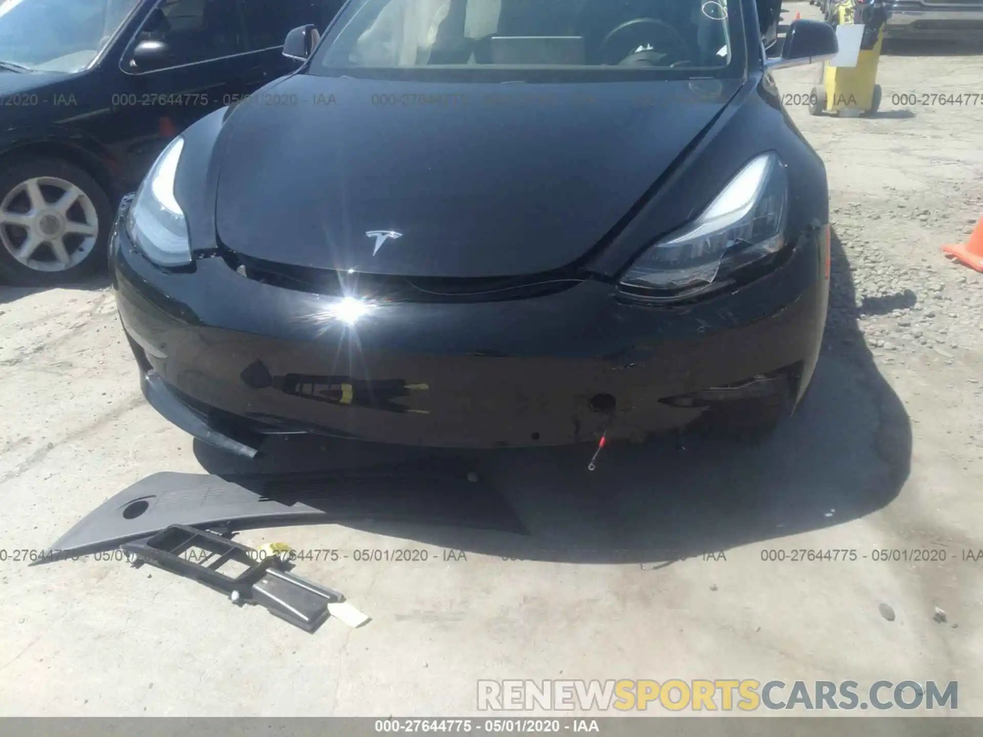 6 Photograph of a damaged car 5YJ3E1EA6KF305528 TESLA MODEL 3 2019